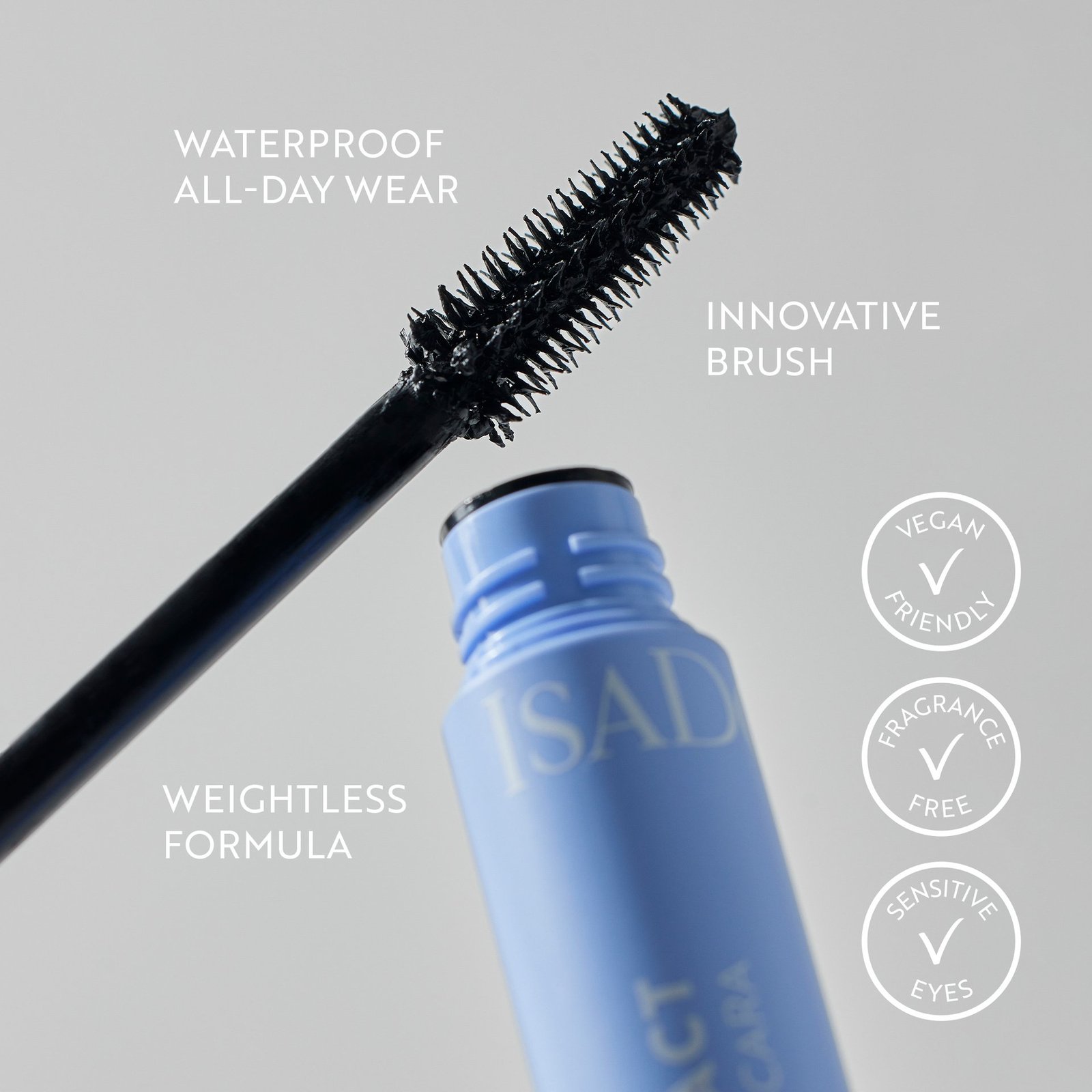 IsaDora 10 Sec High Imp Waterproof Mascara 01 Black 9 ml