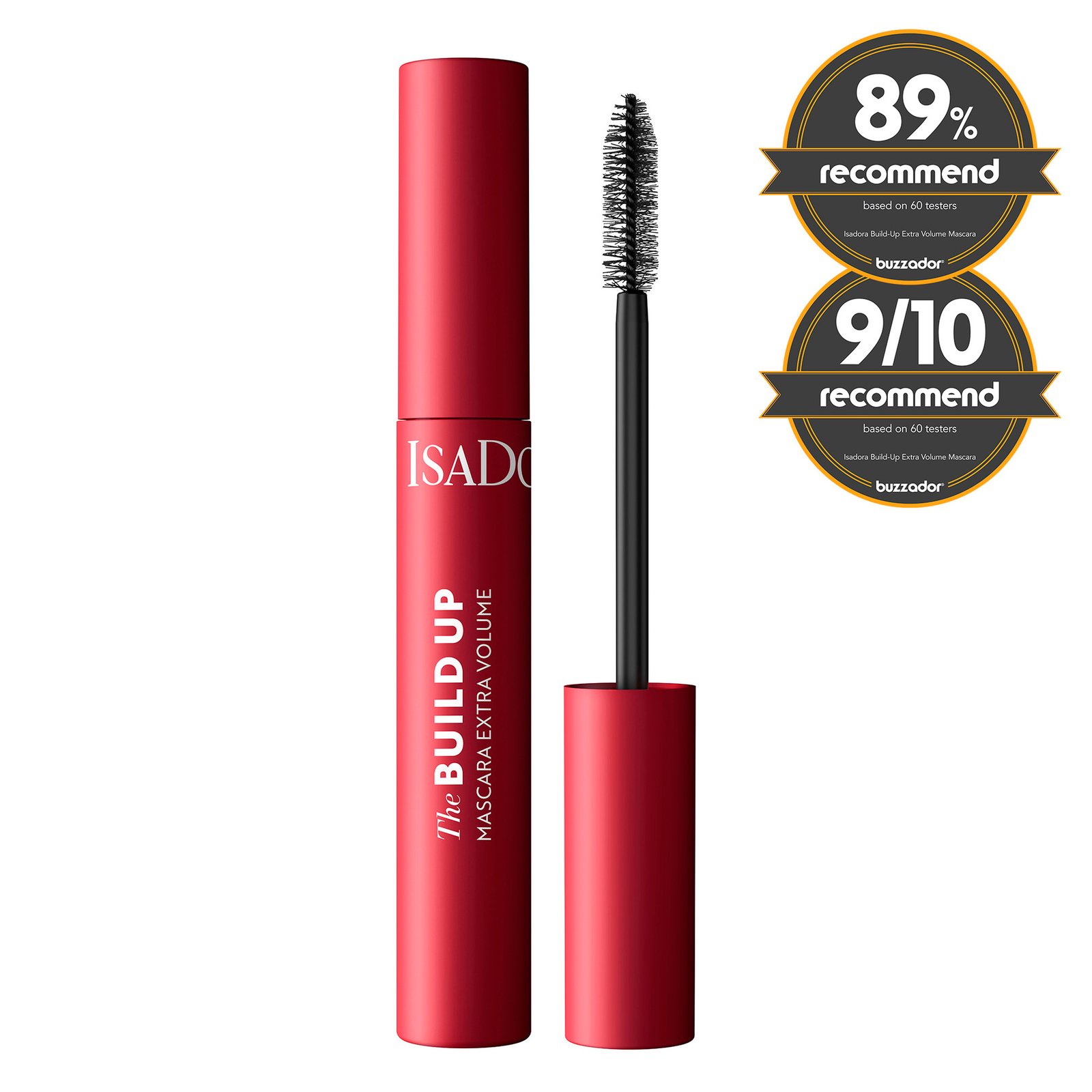 IsaDora Build Up Mascara Extra Volume 01 Super Black 10 ml