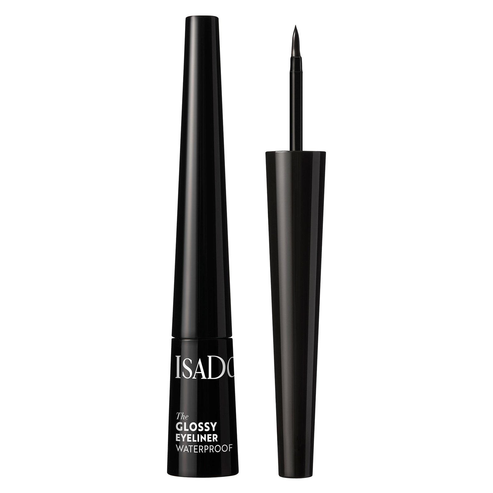 IsaDora Glossy Eyeliner 40 Chrome Black 2,5 ml