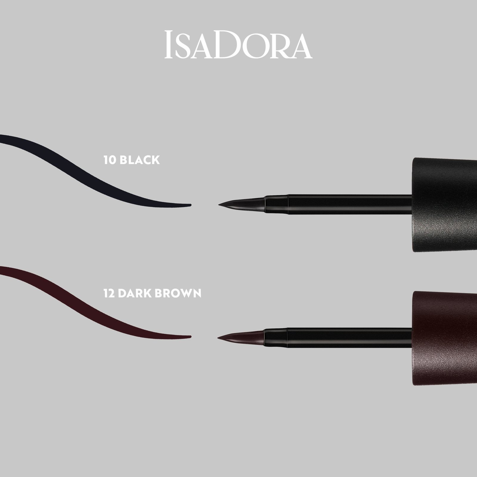 IsaDora Colorful Eyeliner 10 Black 2,5 ml