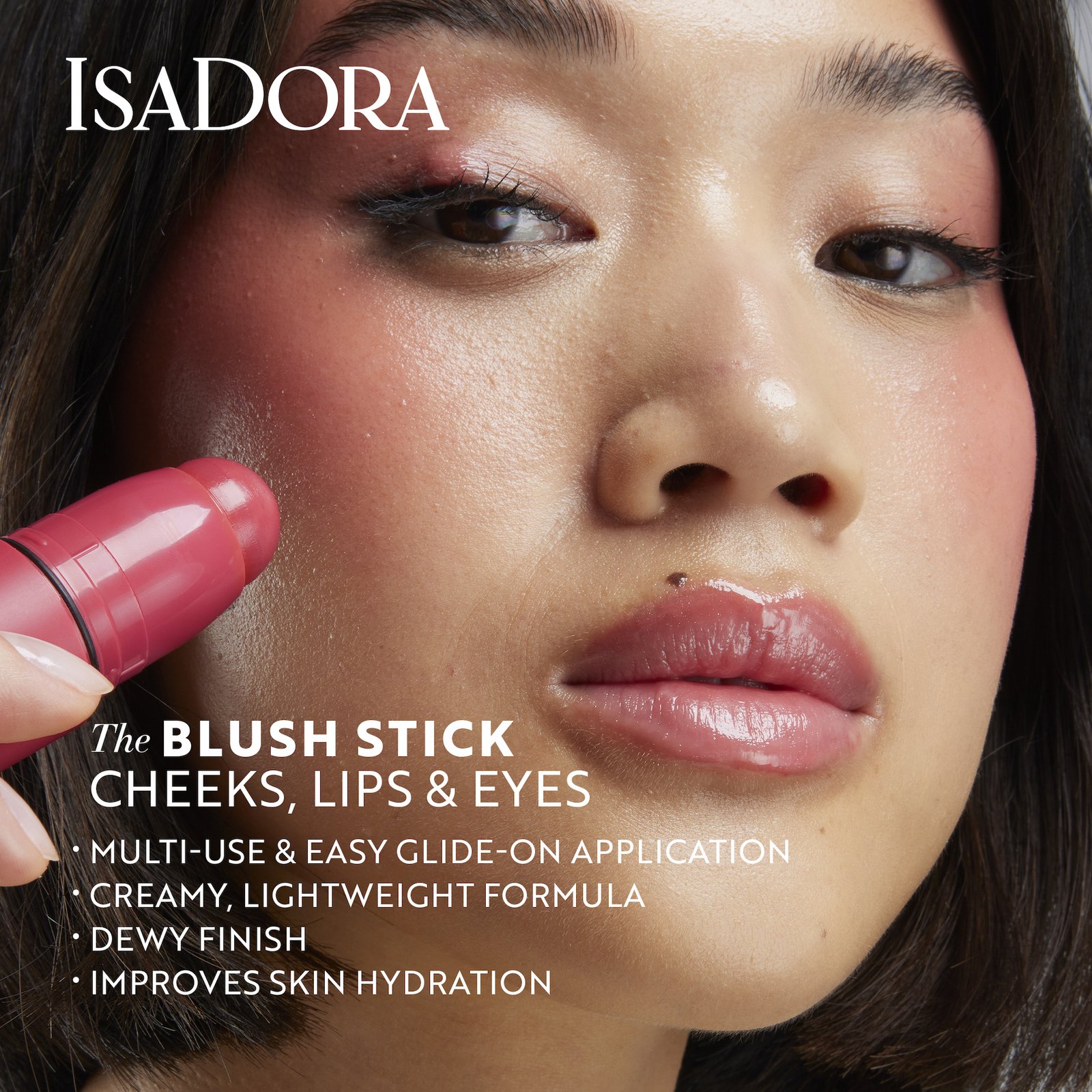 IsaDora Blush Stick 40 Soft Pink 5,5g