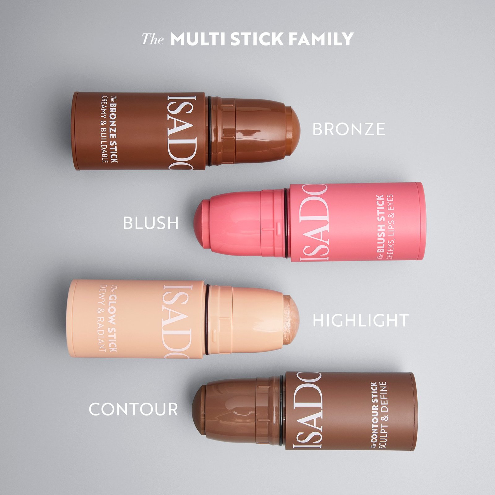IsaDora Blush Stick 44 Coral Rose 5,5g