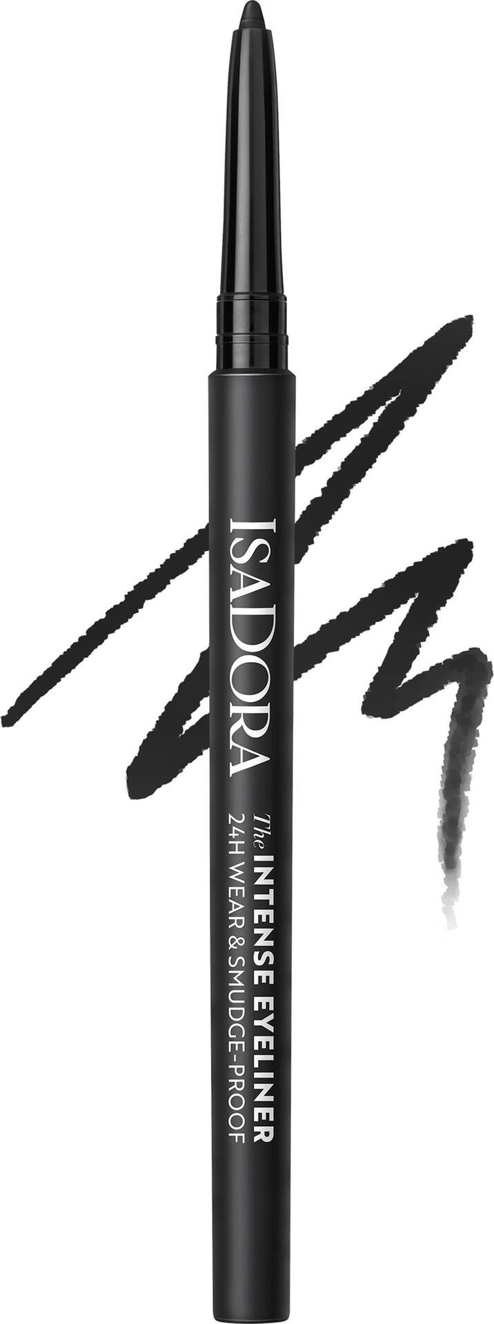 Isadora The Intense Eyeliner 24H Wear & Smudge-proof 60 Intense Black