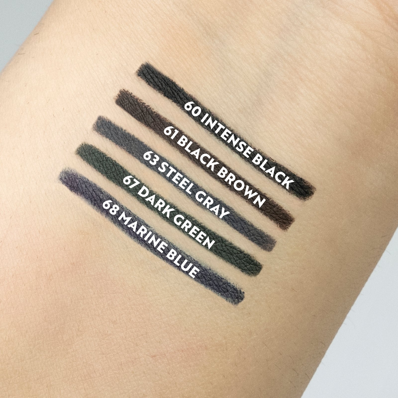 Isadora The Intense Eyeliner 24H Wear & Smudge-proof 61 Black Brown