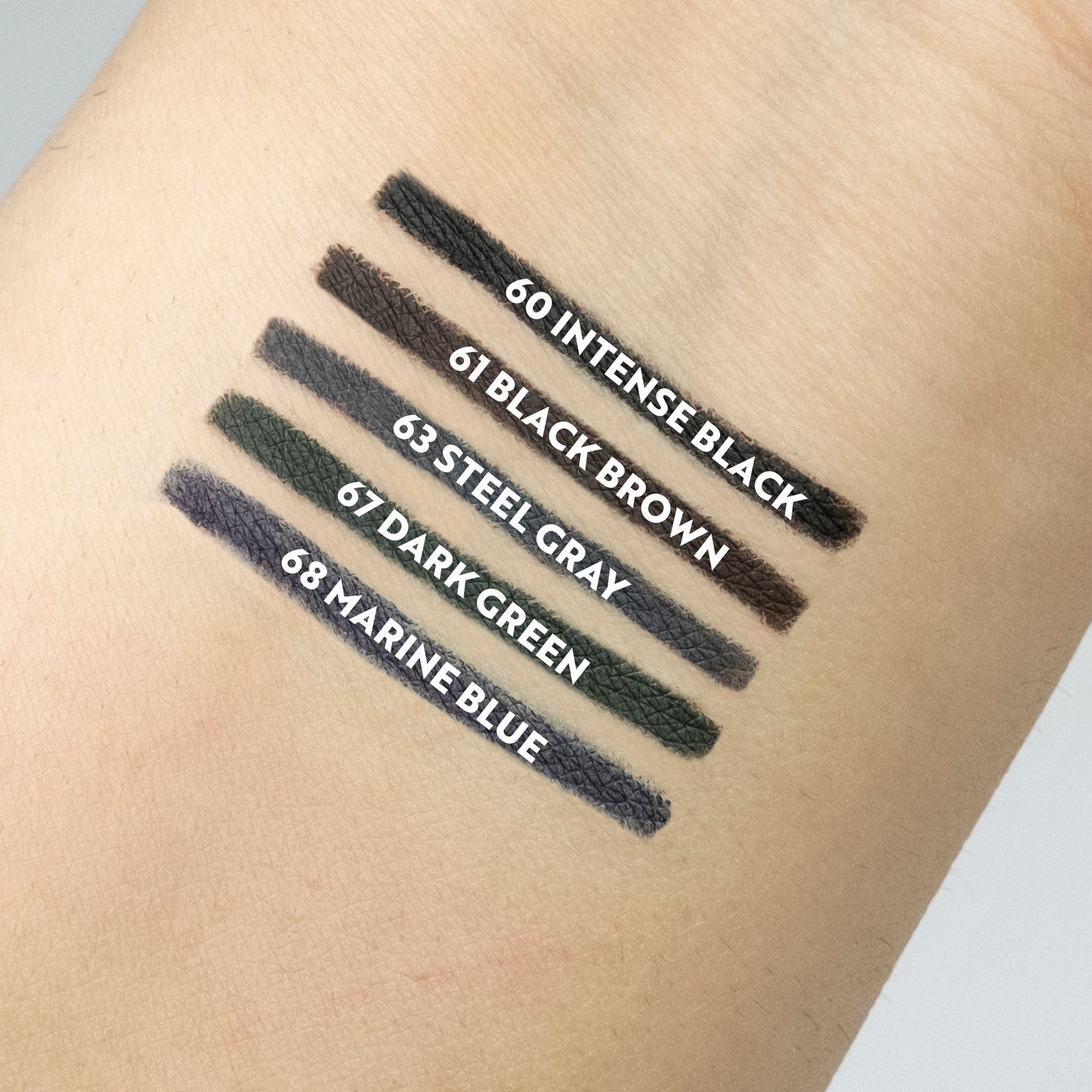 Isadora The Intense Eyeliner 24H Wear & Smudge-proof 61 Black Brown