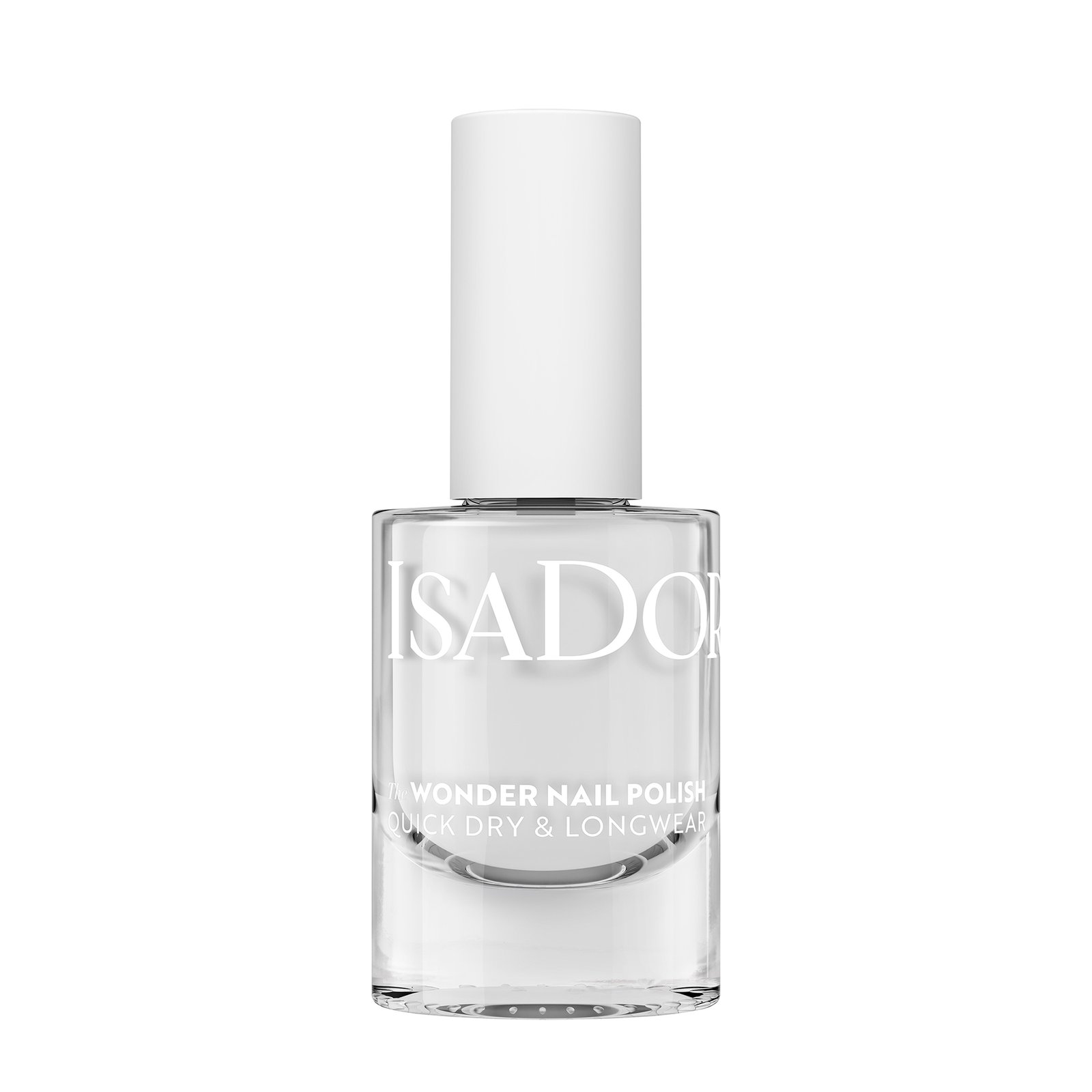 Isadora The Wonder Nail Polish Quick dry & Longwear 101 Simply White