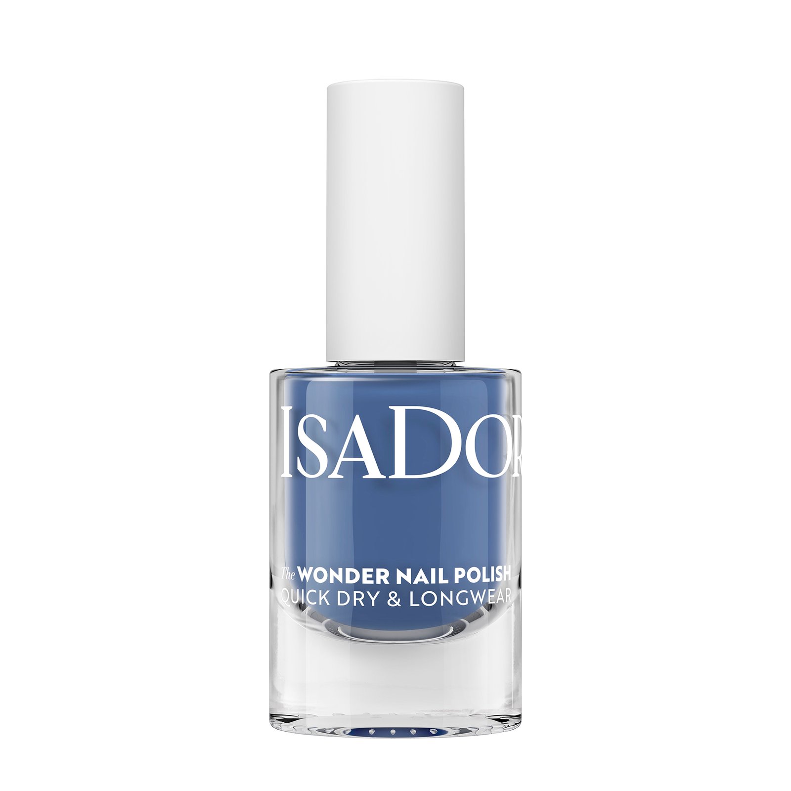 Isadora The Wonder Nail Polish Quick dry & Longwear 147 Dusty Blue