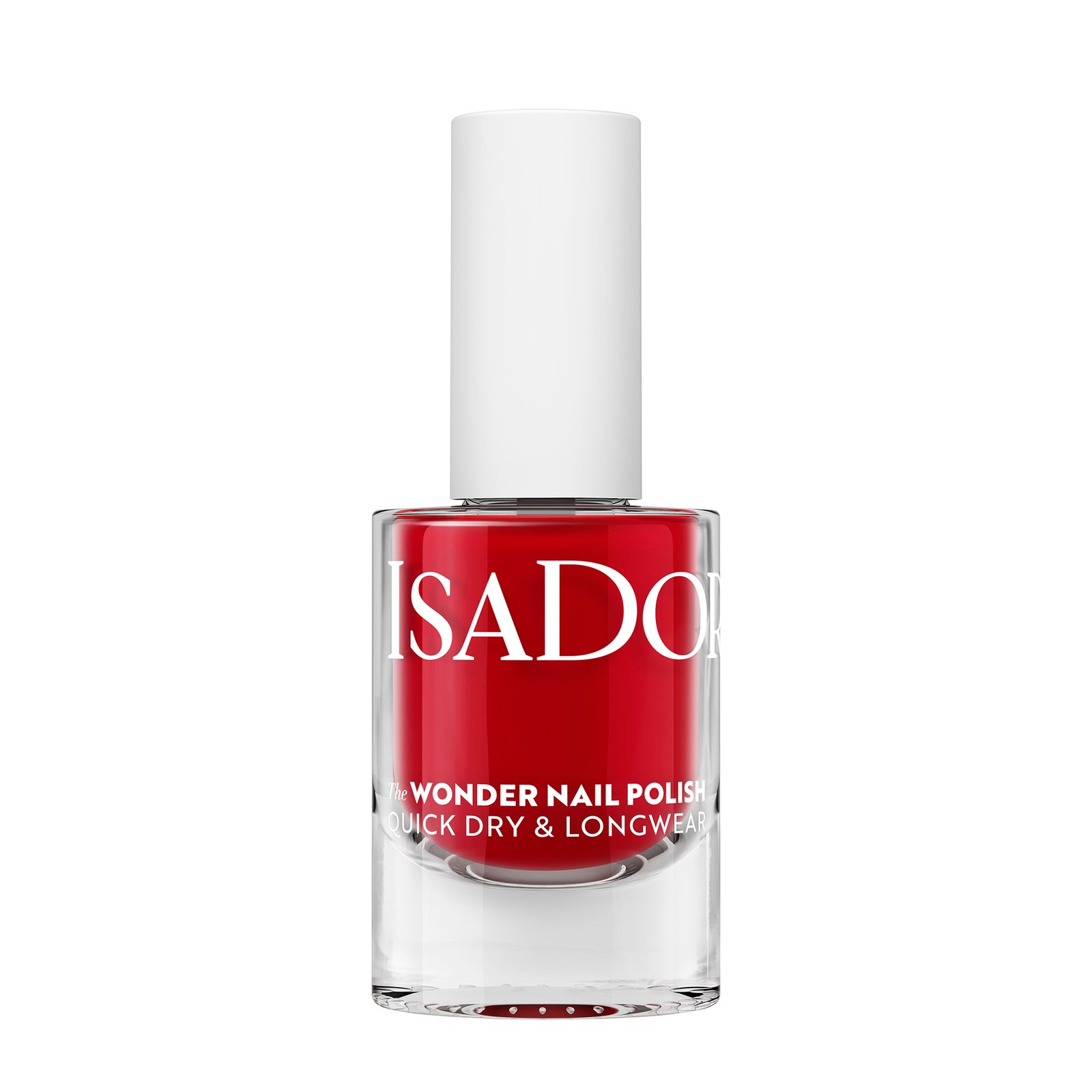 Isadora The Wonder Nail Polish Quick dry & Longwear 163 Summer Red