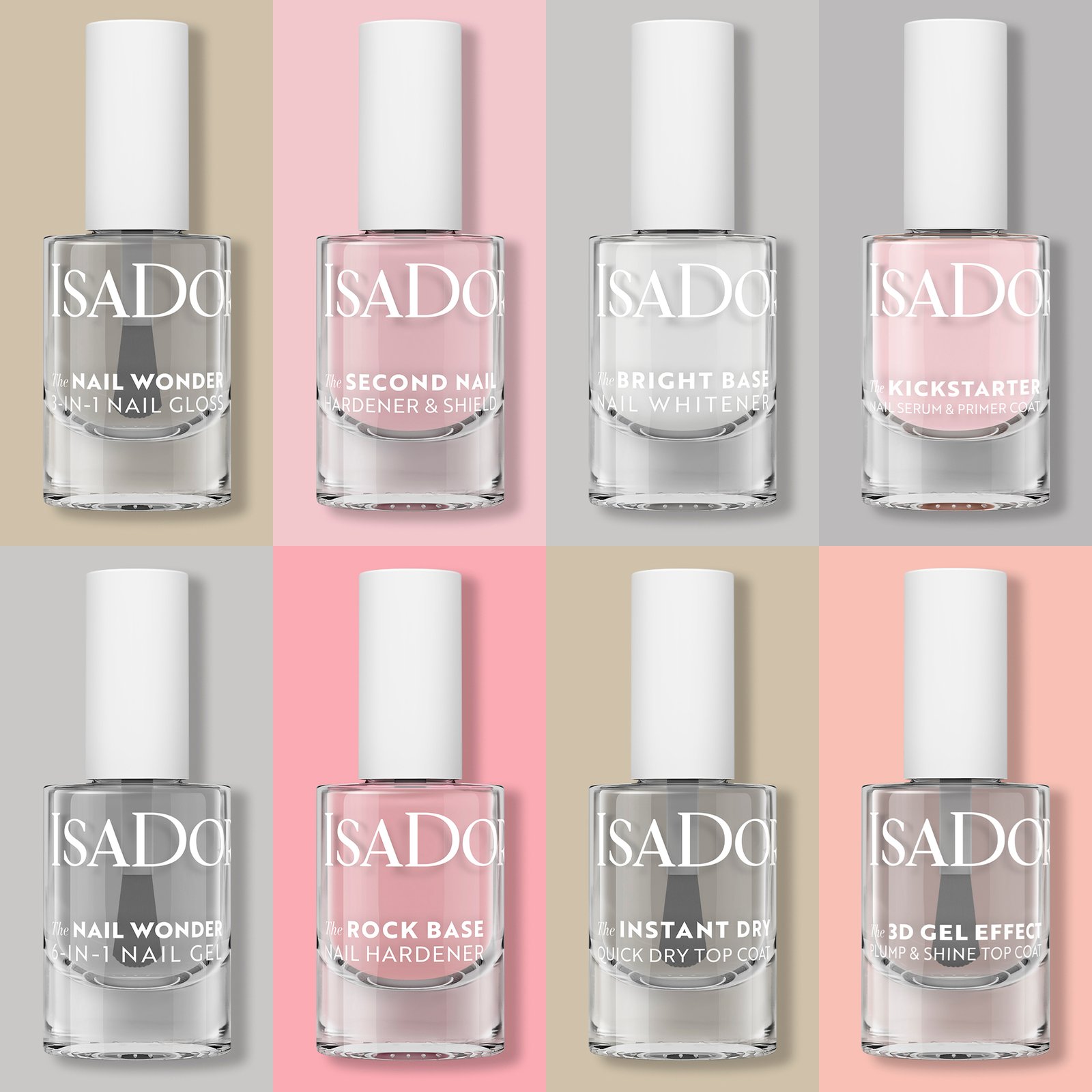 Isadora The Nail Wonder 6 in 1 Nail Gel 09 Clear 6-in-1