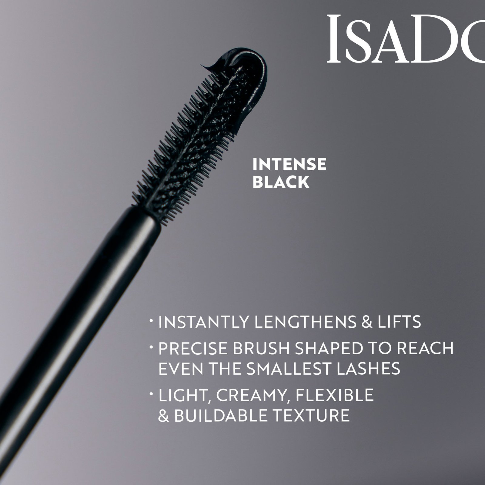 Isadora The 10 Sec High Impact Length & Lift Mascara 02 Intense Black