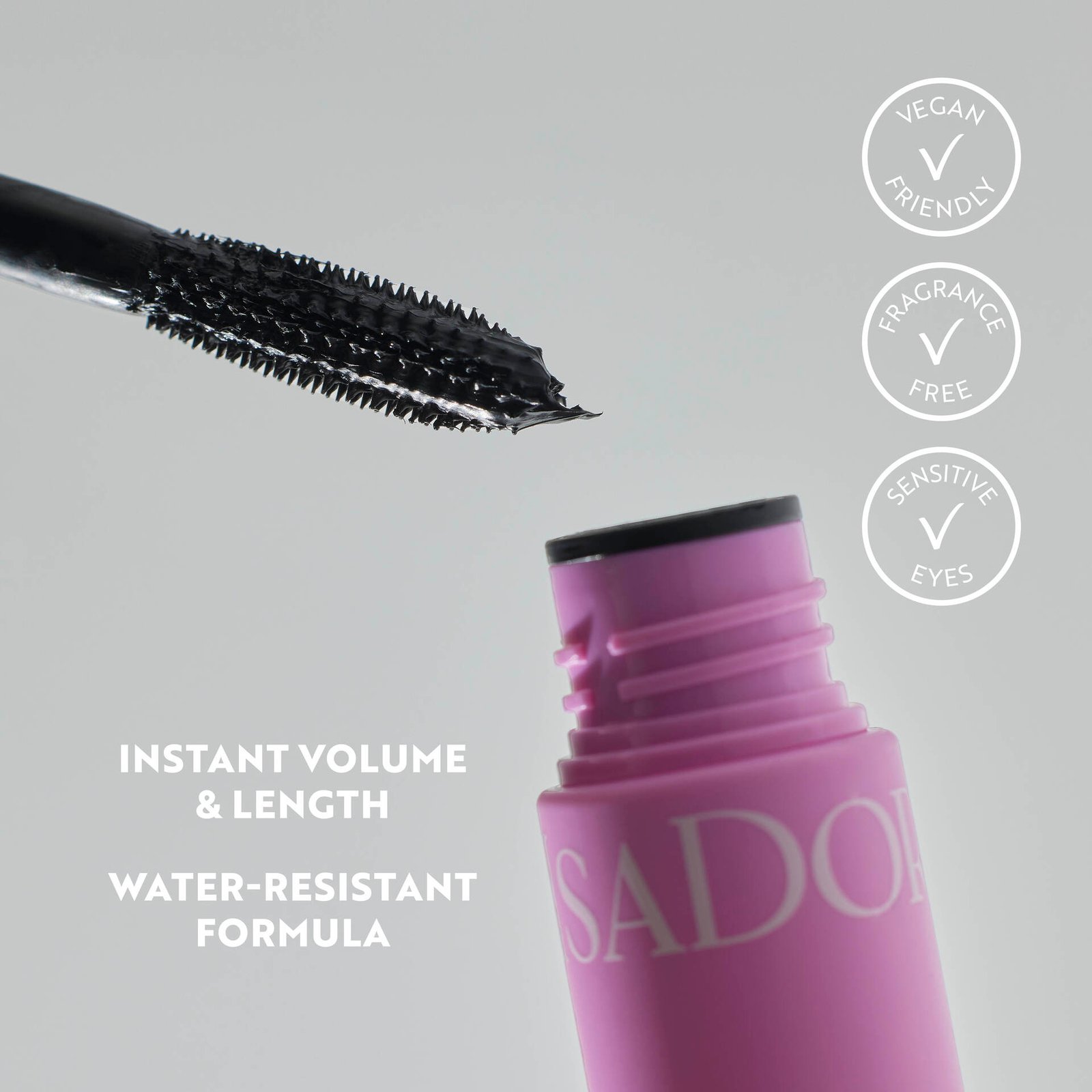 Isadora The 10 Sec High Impact Length & Lift Mascara 02 Intense Black