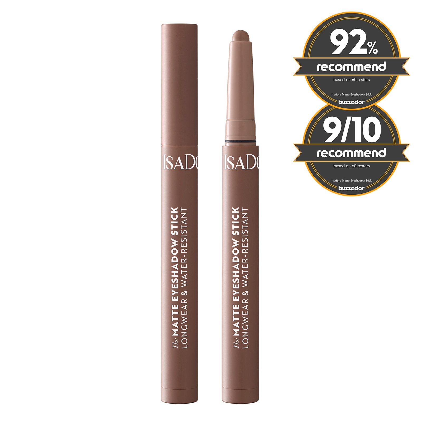 Isadora The Matte Eyeshadow Stick Longwear & Water-Resistant 63 Cool Taupe