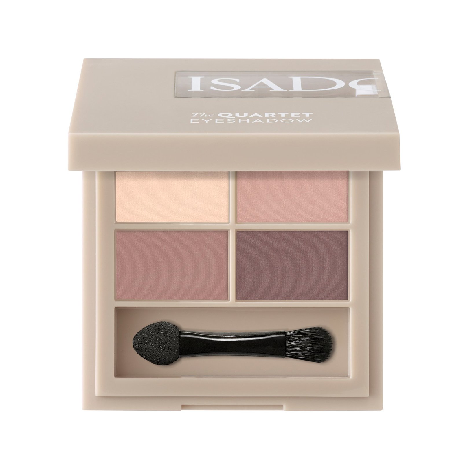 Isadora The Eyeshadow Quartet 01 Muddy Nudes