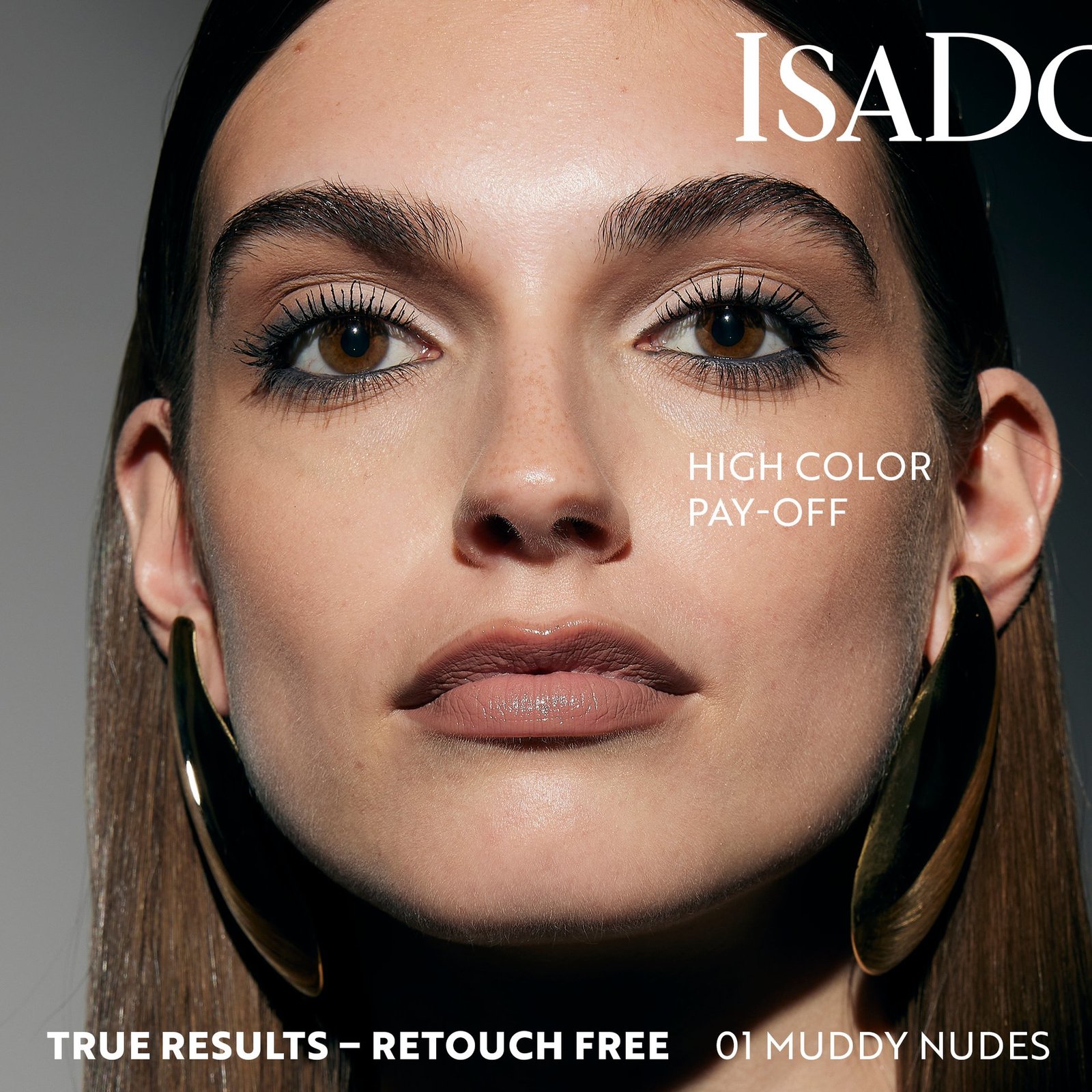 Isadora The Eyeshadow Quartet 01 Muddy Nudes