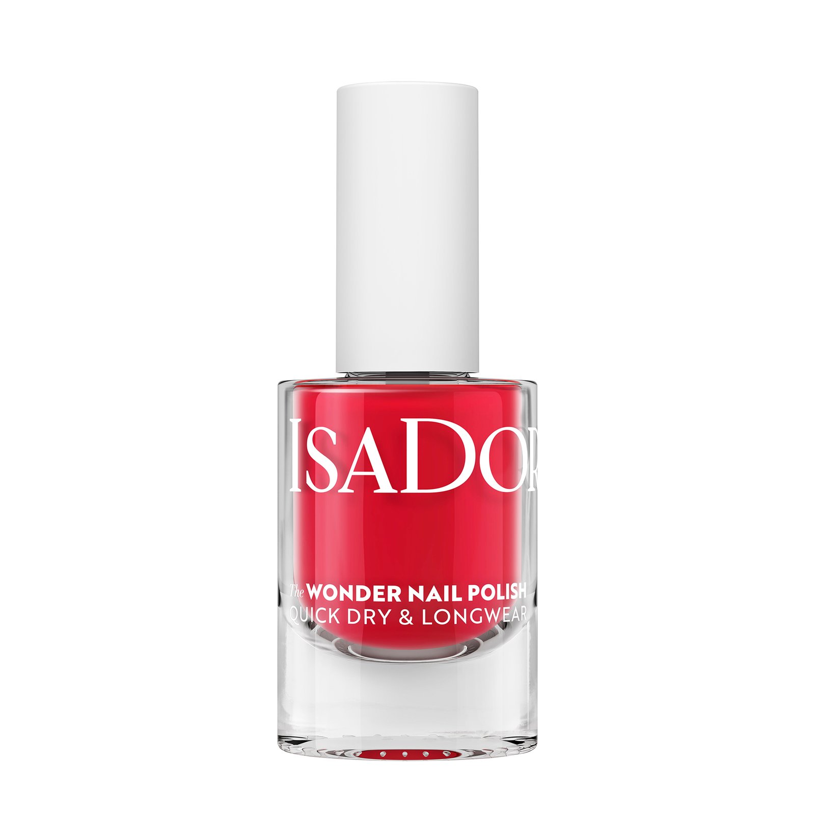 Isadora The Wonder Nail Polish Quick dry & Longwear 164 Crimson Red