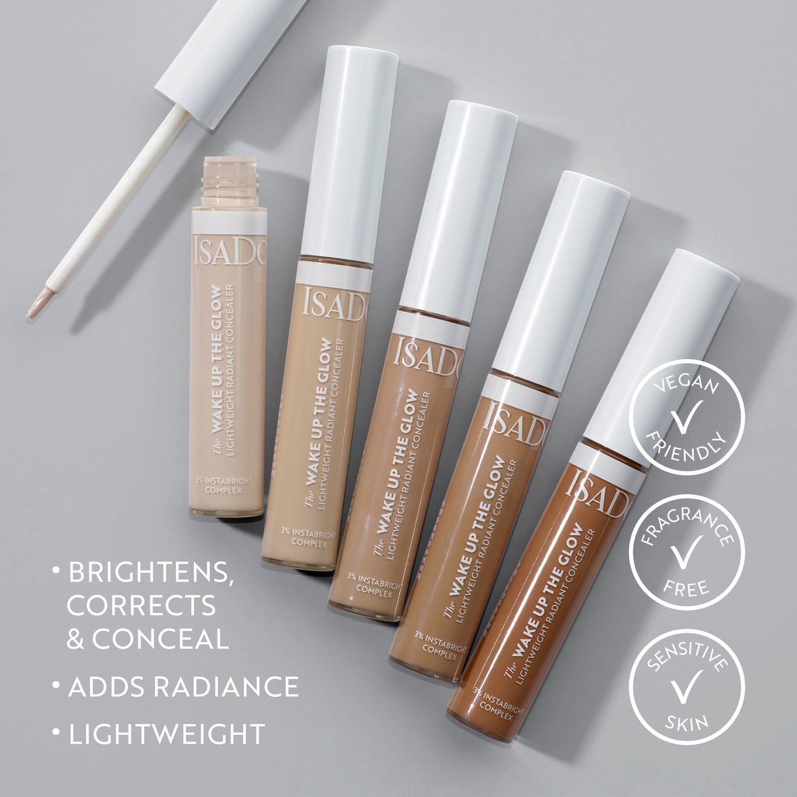 IsaDora The Wake Up The Glow Lightweight Radiant Concealer 7N Neutral 10 ml