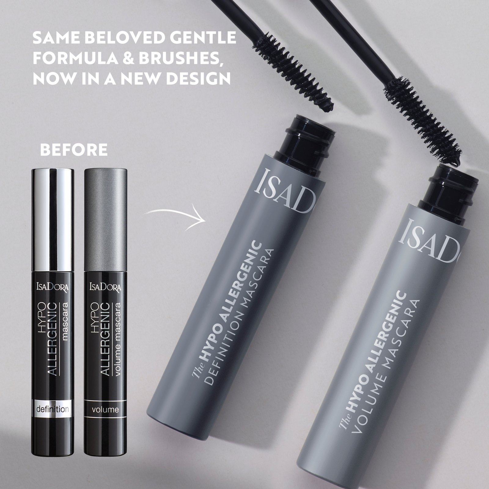 IsaDora The Hypo Allergenic Definition Mascara 01 Black
