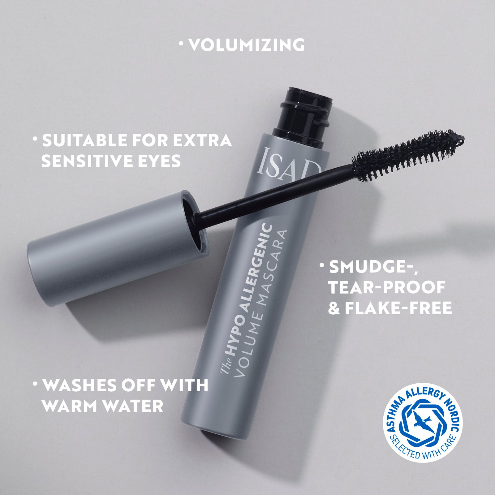 IsaDora The Hypo Allergenic Volume Mascara 01 Black