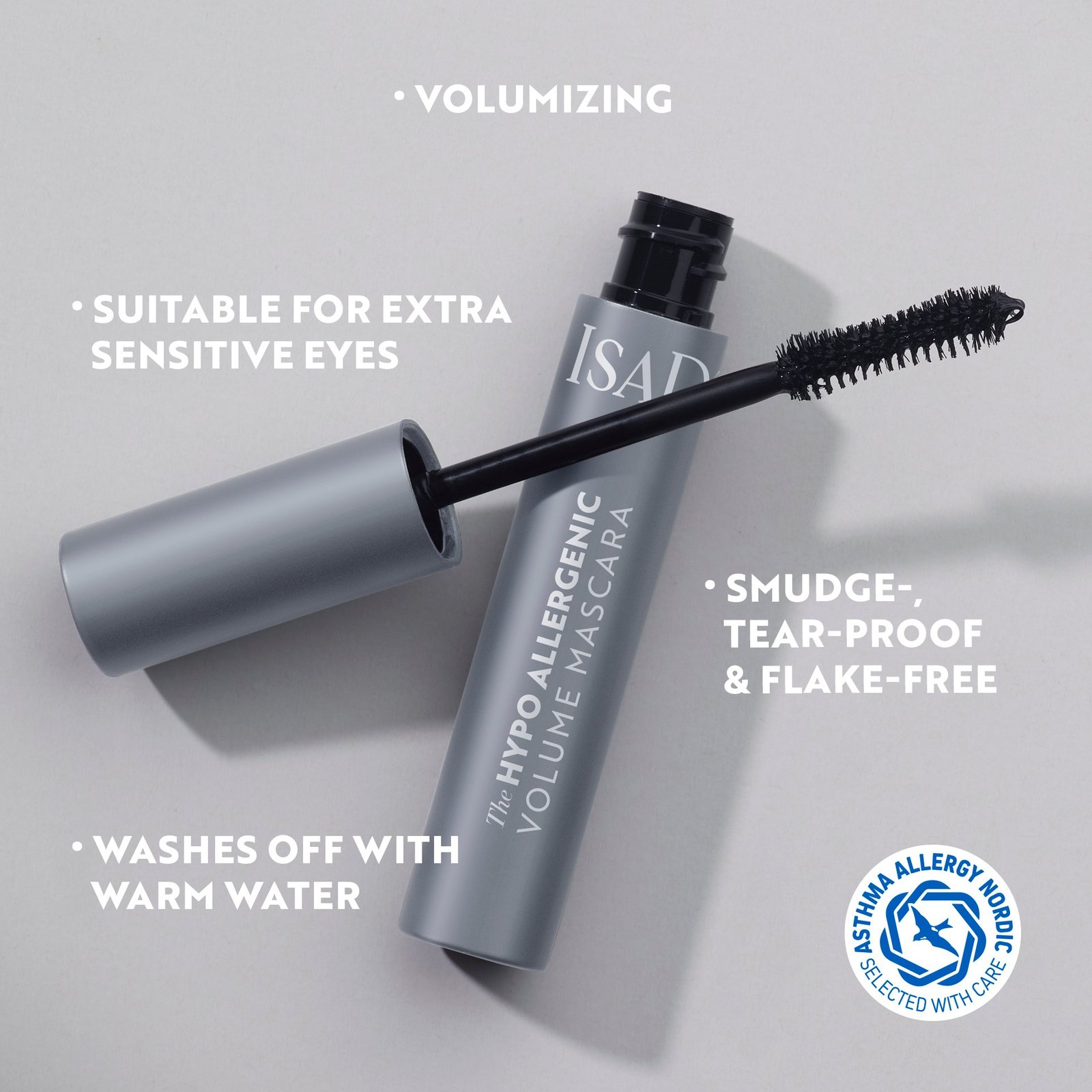 IsaDora The Hypo Allergenic Volume Mascara 01 Black