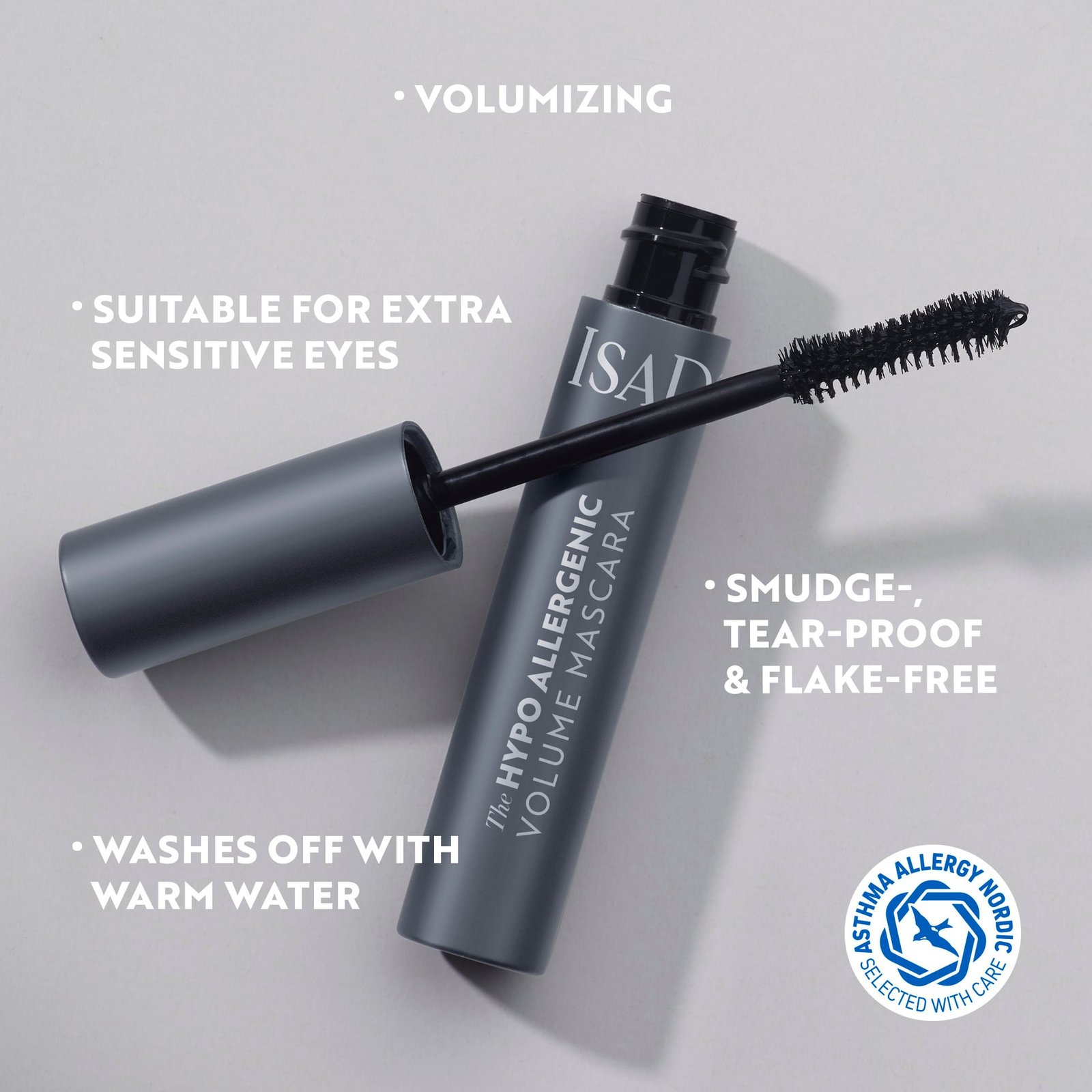 IsaDora The Hypo Allergenic Volume Mascara 01 Black
