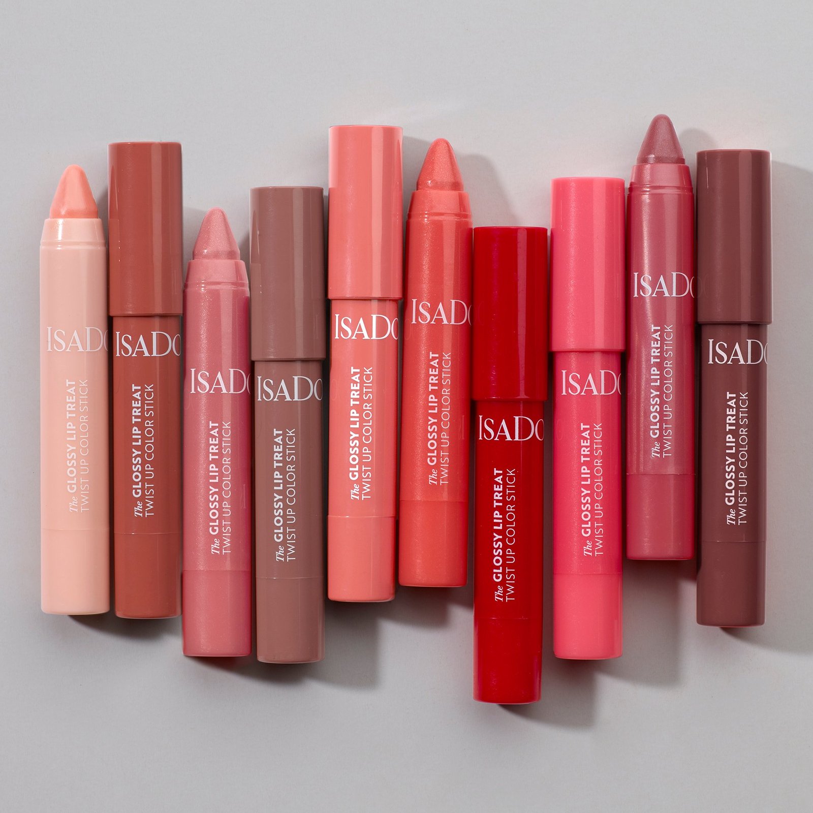 IsaDora The Glossy Lip Treat Twist Up Color Stick 10 Coral Sunset