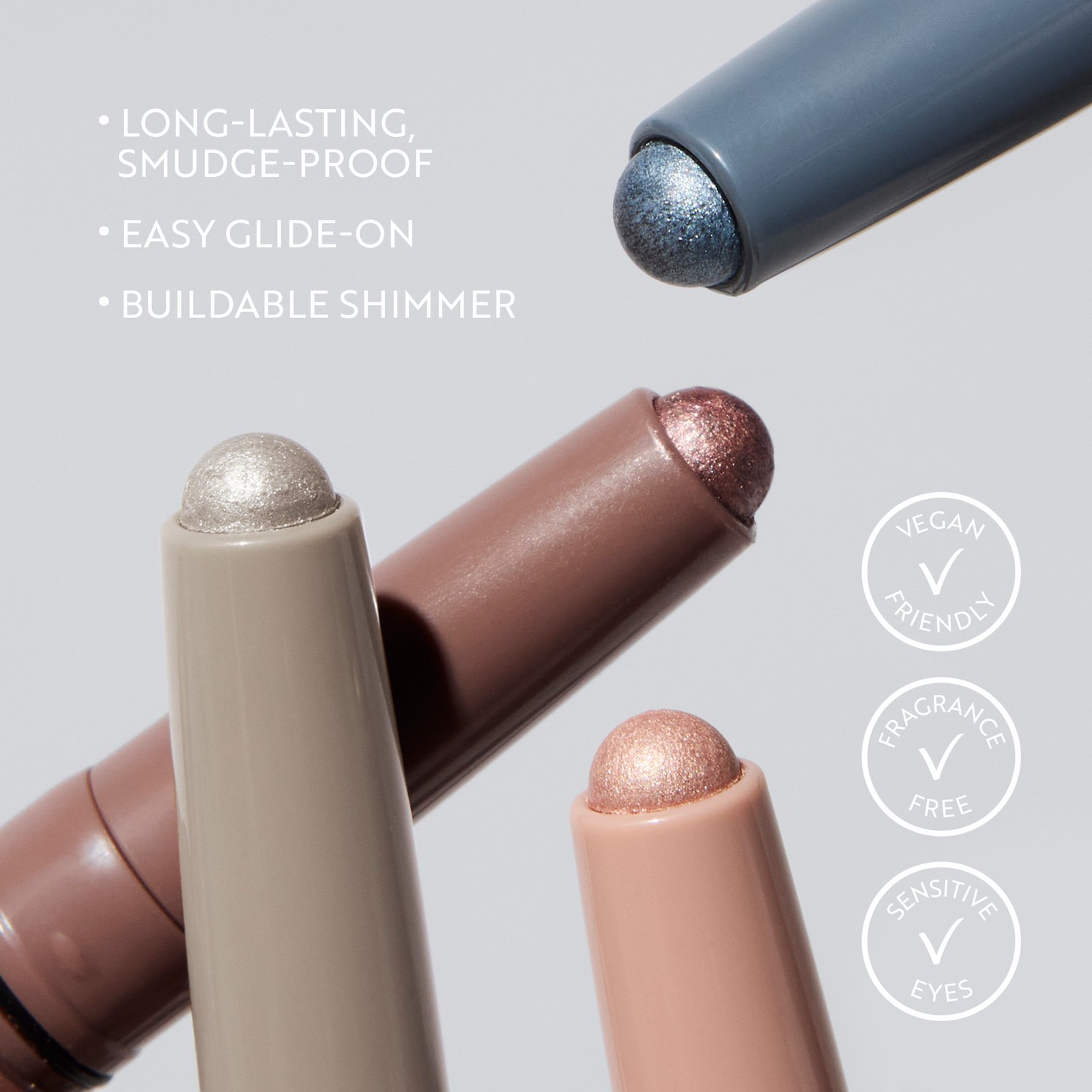 Isadora The Gleam Eyeshadow Stick Longwear & Water-Resistant 52 Mauve Brown