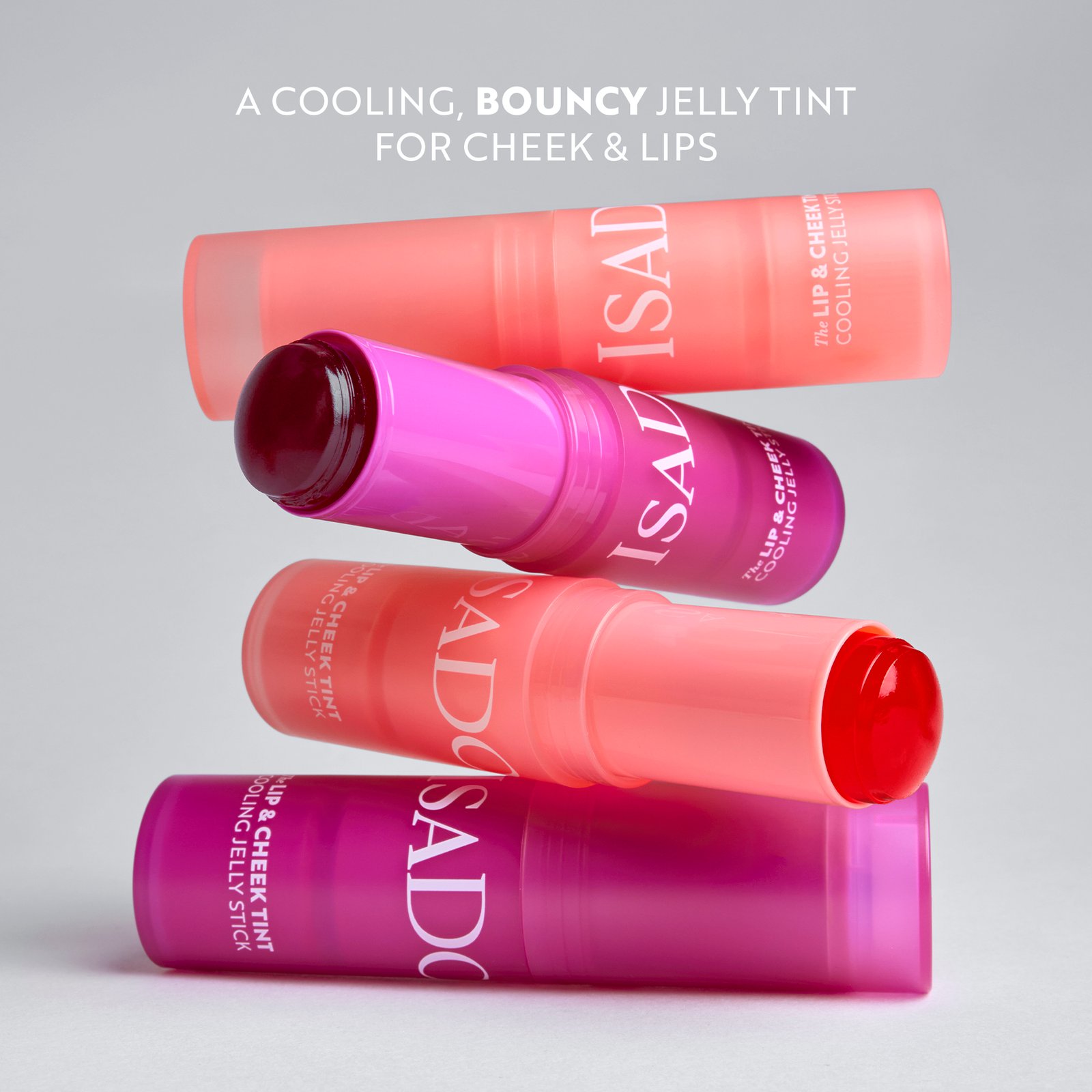 Isadora The Lip & Cheek Tint Cooling Jelly Stick 10 Coral Rouge