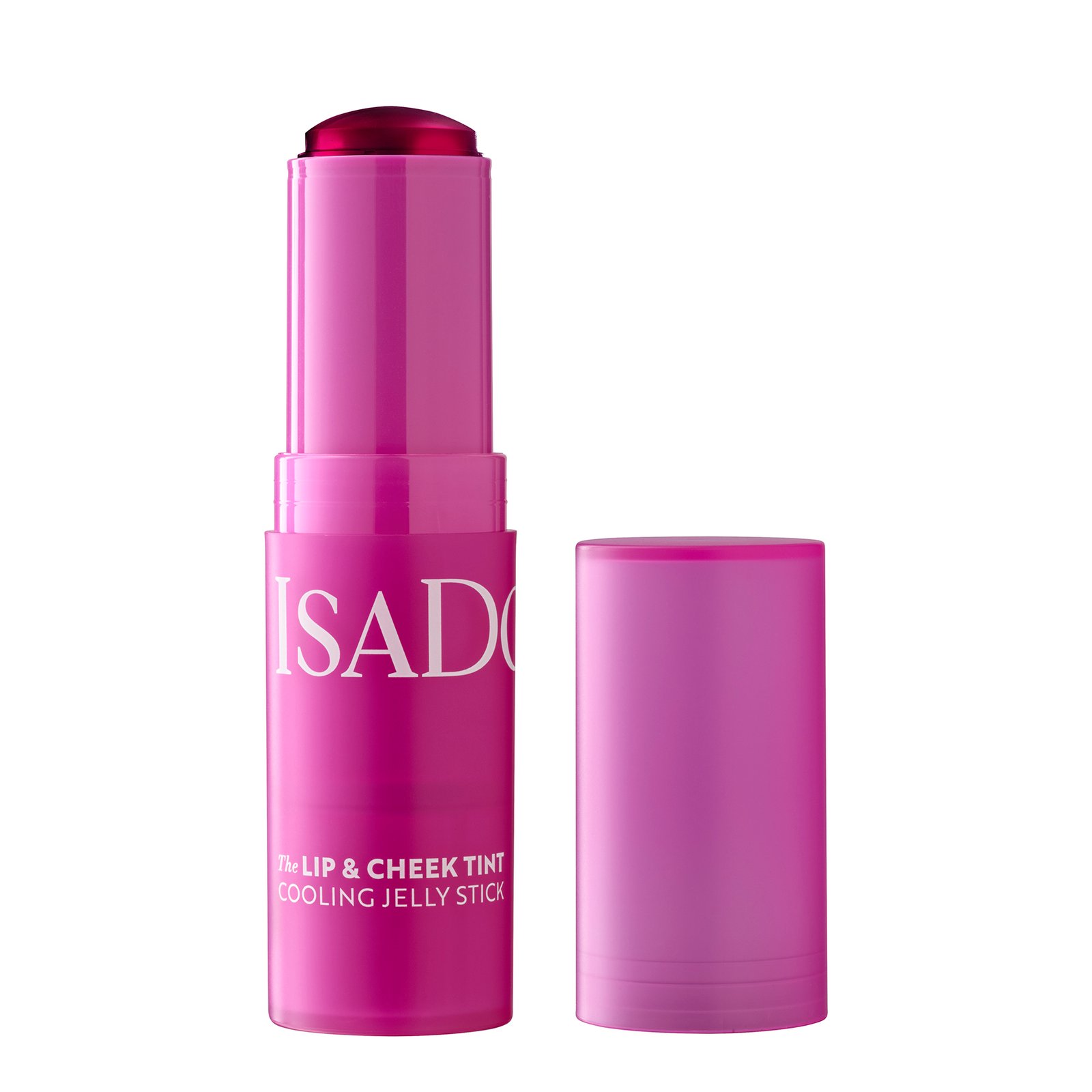 Isadora The Lip & Cheek Tint Cooling Jelly Stick 12 Berry Pink
