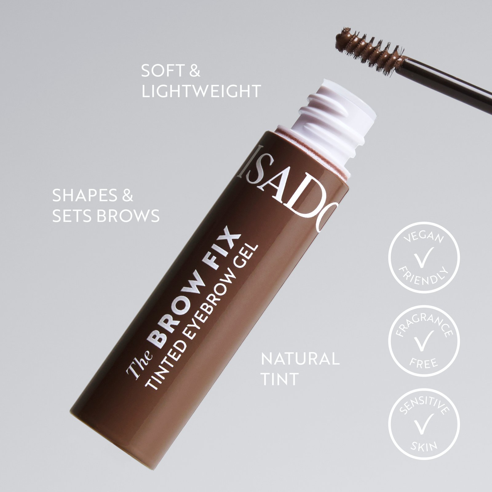 Isadora The Brow Fix Tinted Eyebrow Gel 04 Light Brown 3,5 ml