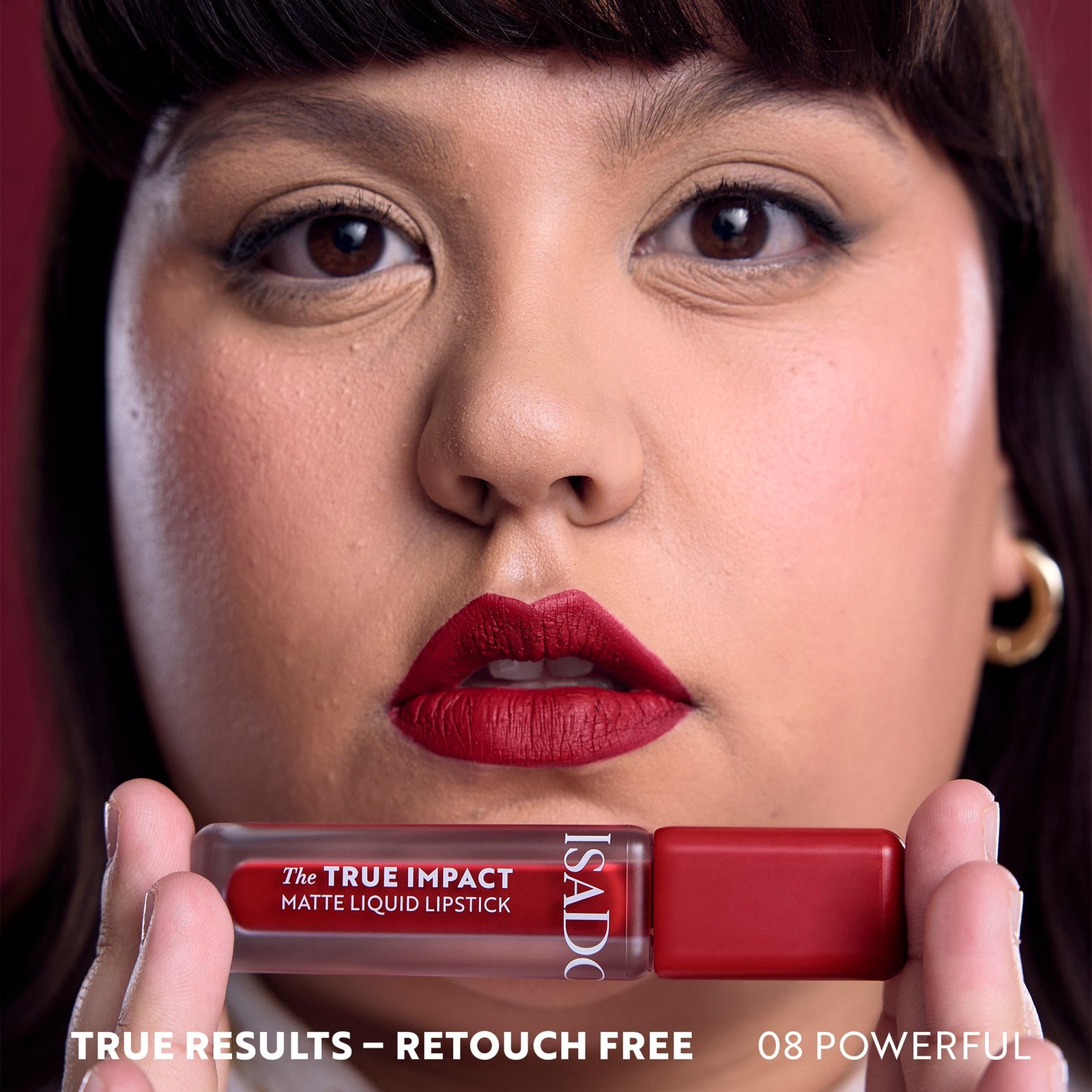 Isadora The True Impact Matte Liquid Lipstick 08 Powerful