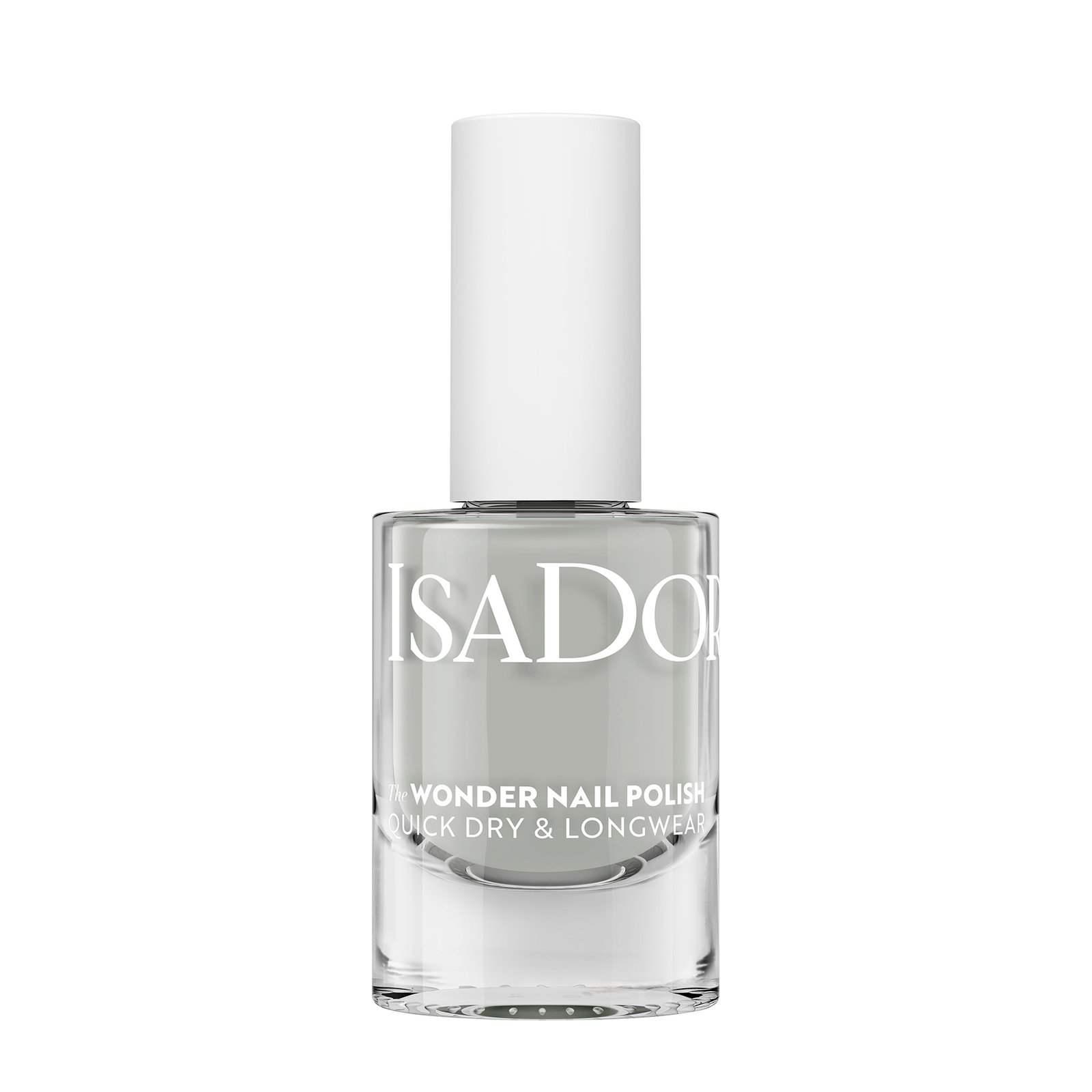 Isadora The Wonder Nail Polish Quick dry & Longwear 224 Light Grey
