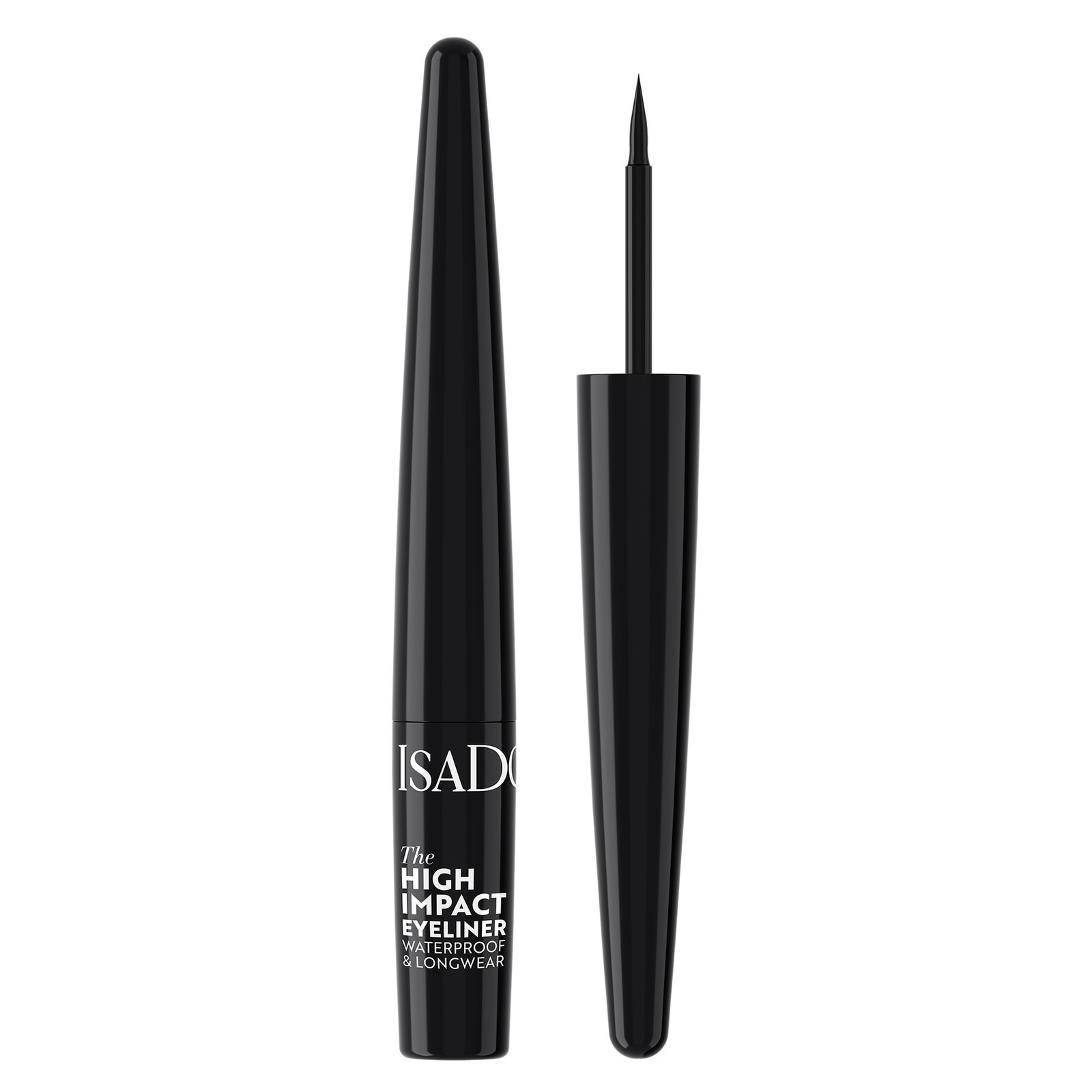 Isadora The High Impact Eyeliner 01 Reliable Black 1,7 ml