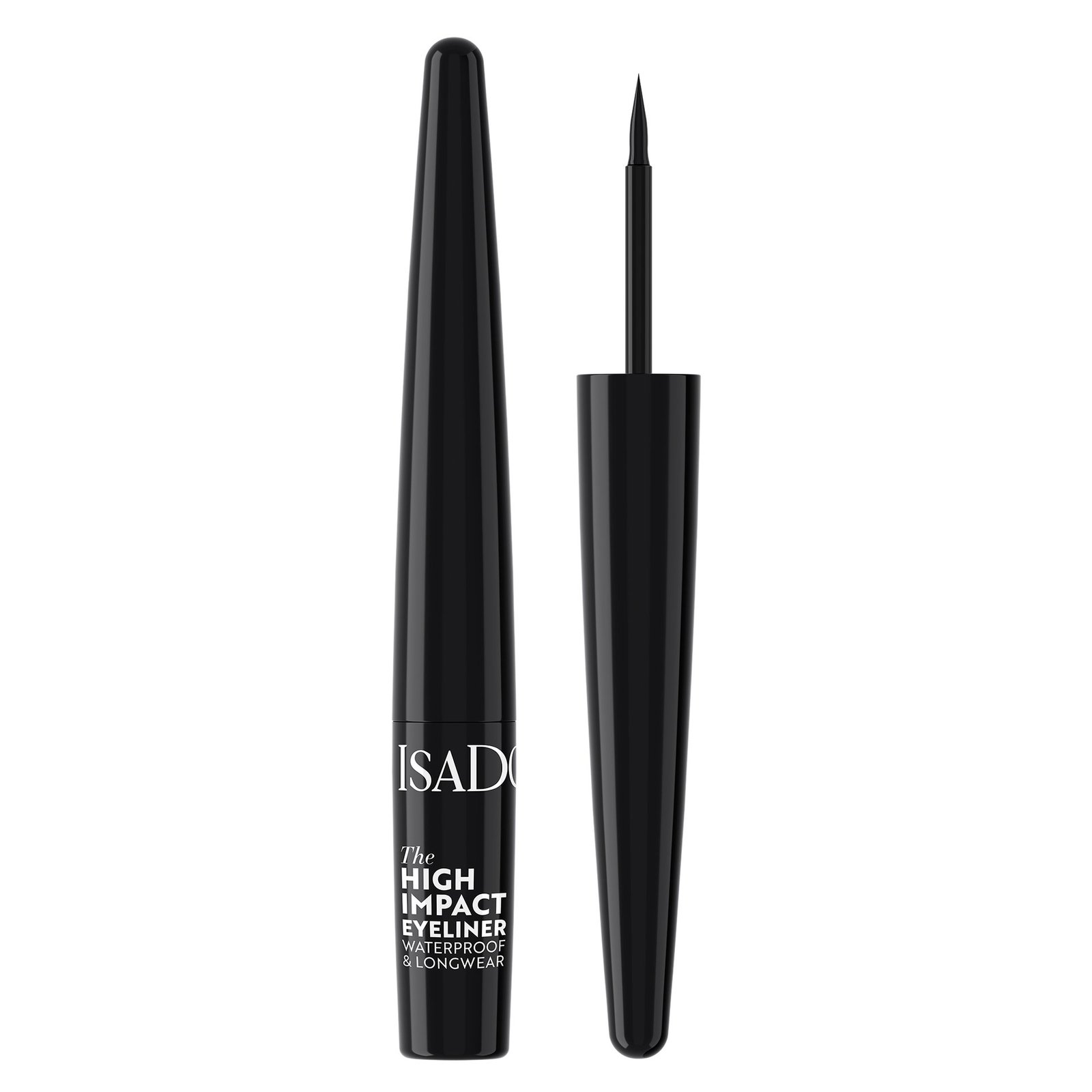 Isadora The High Impact Eyeliner 01 Reliable Black 1,7 ml