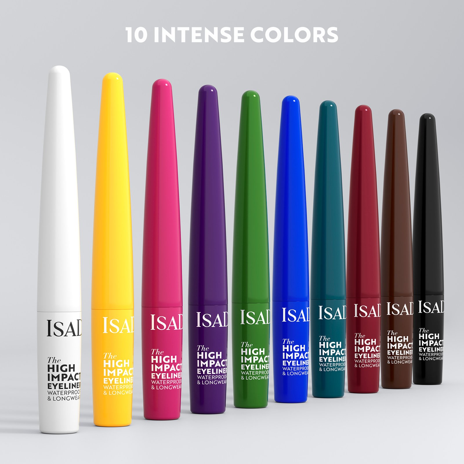 Isadora The High Impact Eyeliner 10 Sincere White 1,7 ml