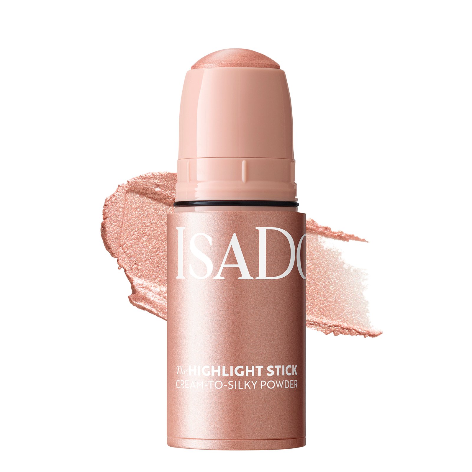 Isadora The Highlight Stick Cream-to-Silky Powder 66 Rose Gold