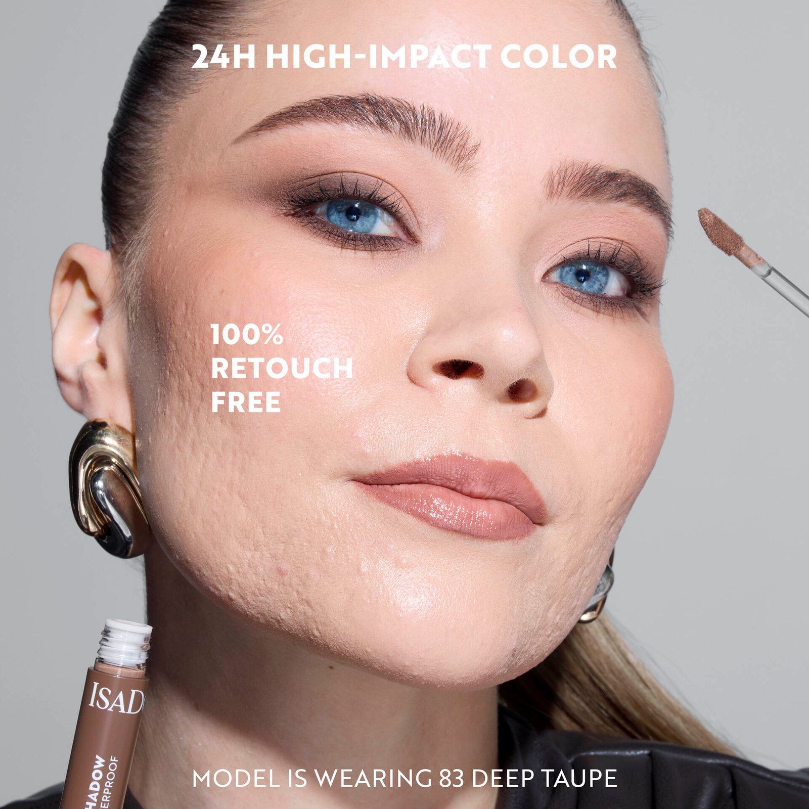 Isadora The 24H Matte Liquid Eyeshadow 81 Bare Cloud