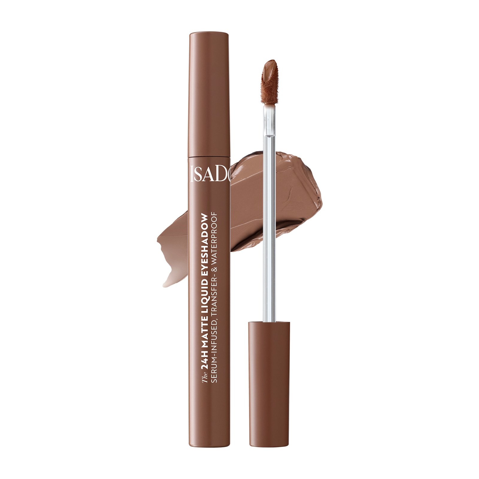 Isadora The 24H Matte Liquid Eyeshadow 83 Deep Taupe