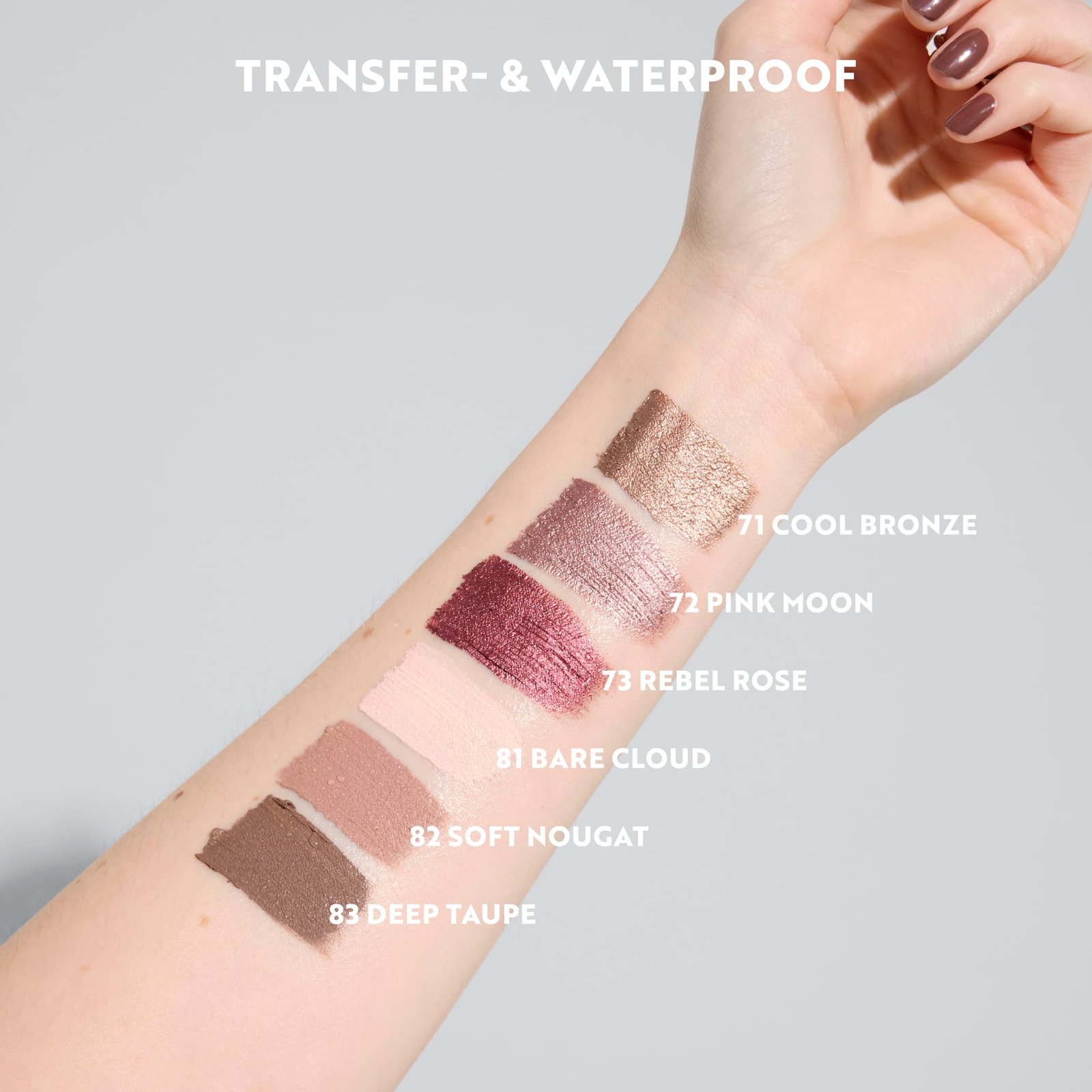 Isadora The 24H Gleam Liquid Eyeshadow 71 Cool Bronze