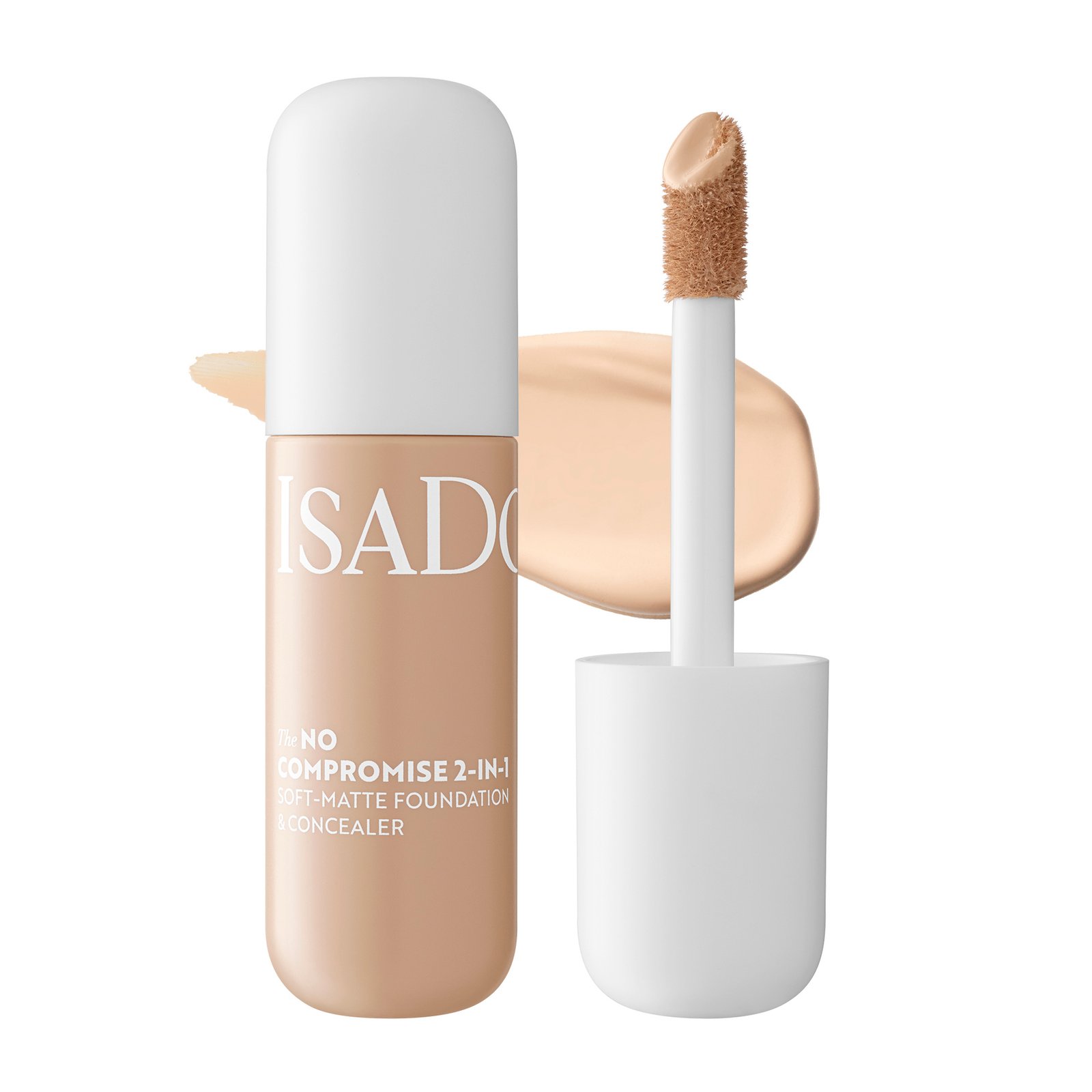 Isadora The No Compromise 2-in-1 Soft-Matte Foundation & Concealer 15N Neutral