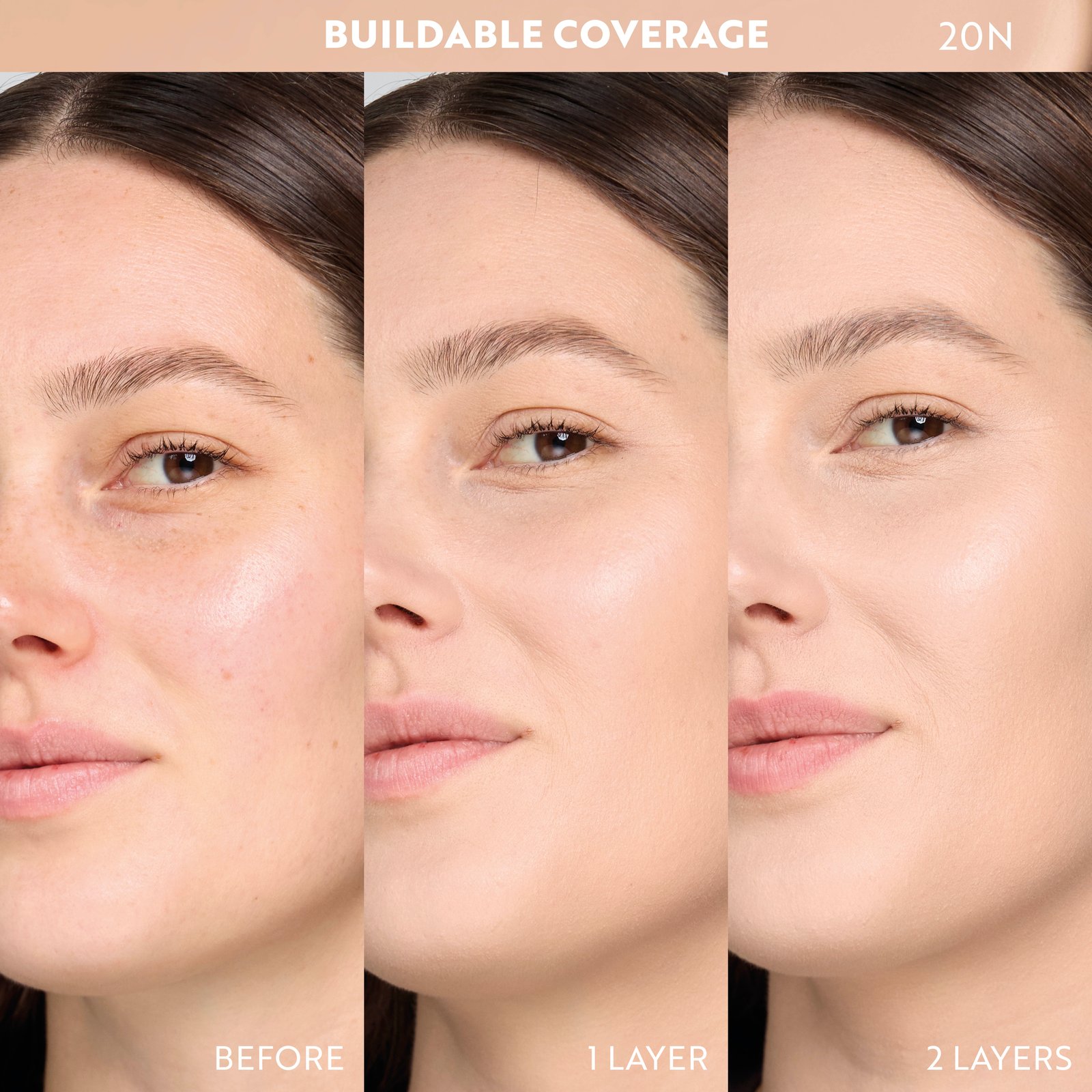 Isadora The No Compromise 2-in-1 Soft-Matte Foundation & Concealer 20N Neutral