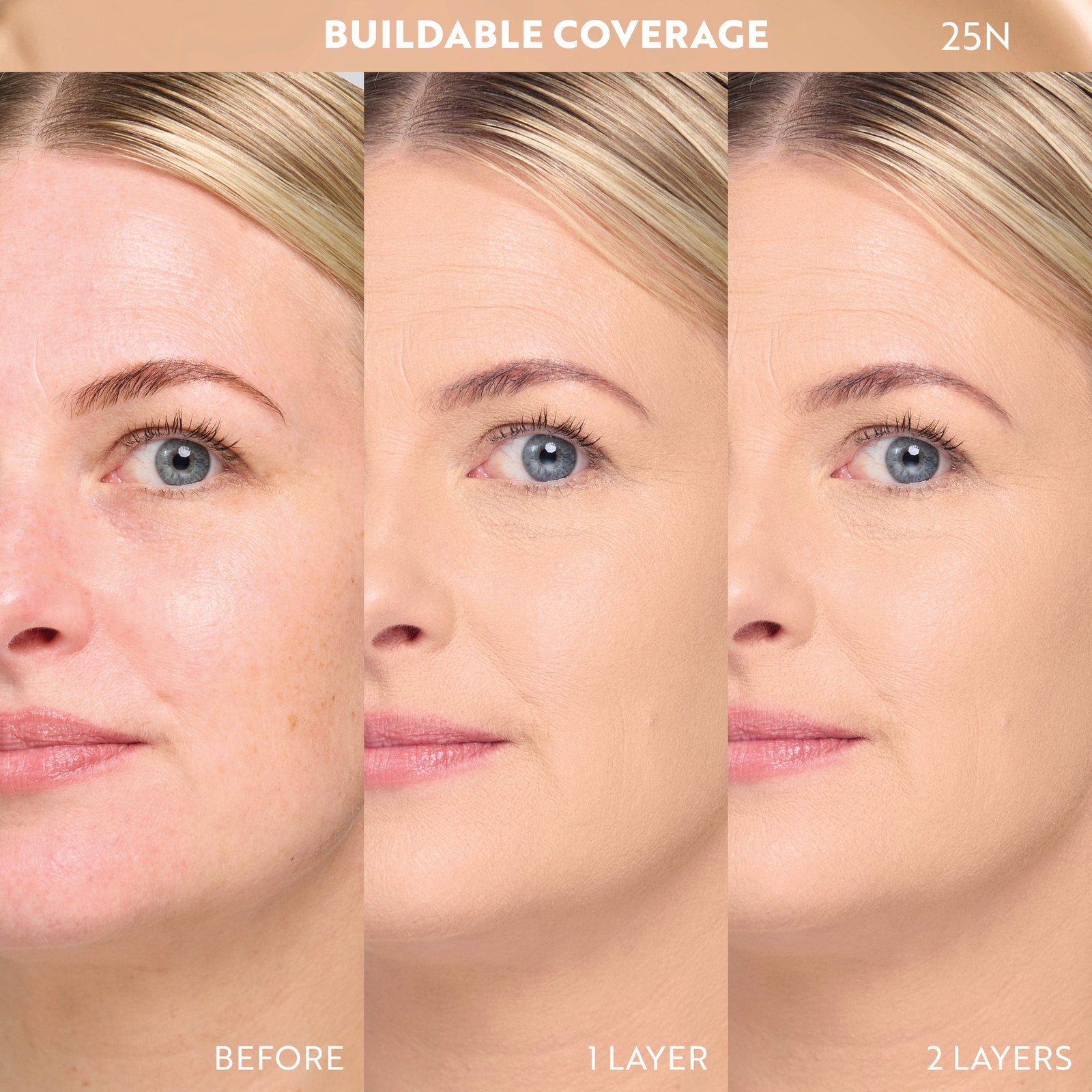 Isadora The No Compromise 2-in-1 Soft-Matte Foundation & Concealer 25N Neutral