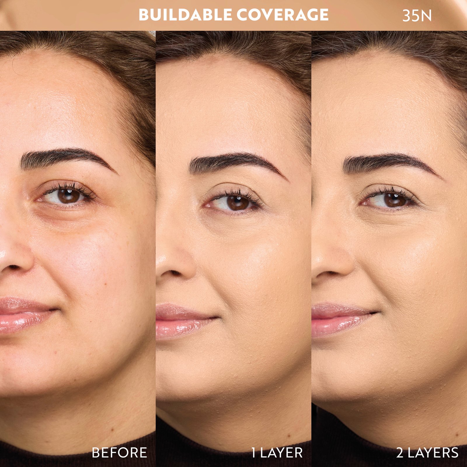 Isadora The No Compromise 2-in-1 Soft-Matte Foundation & Concealer 35N Neutral