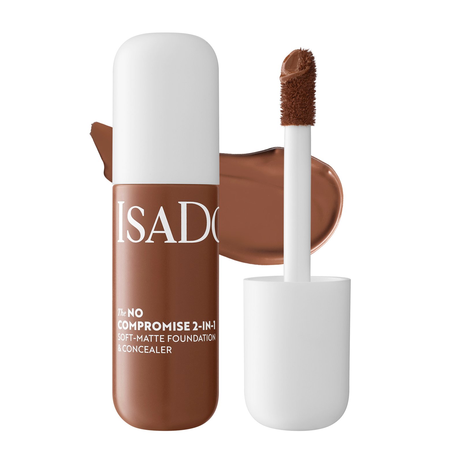 Isadora The No Compromise 2-in-1 Soft-Matte Foundation & Concealer 60N Neutral