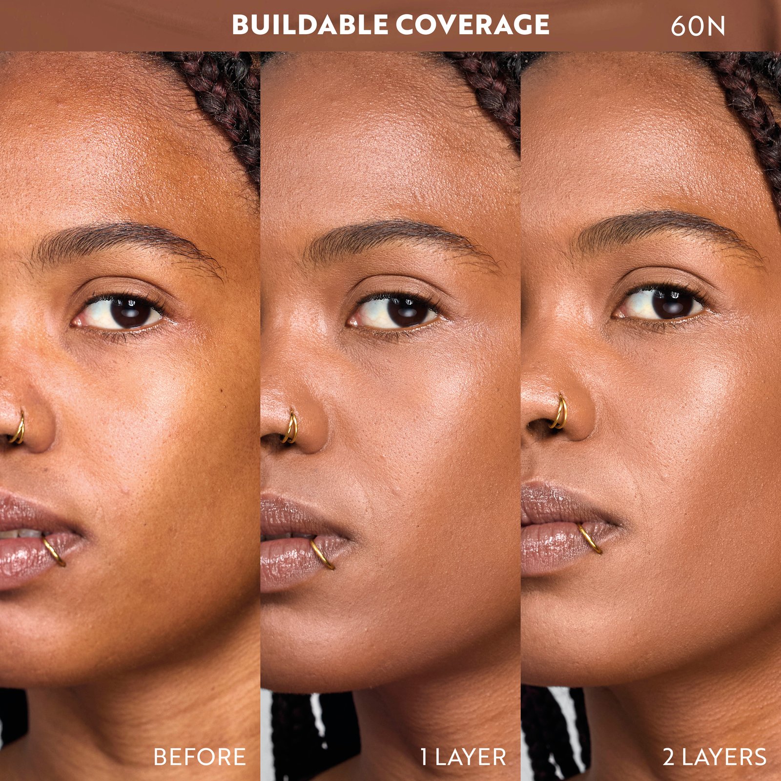 Isadora The No Compromise 2-in-1 Soft-Matte Foundation & Concealer 60N Neutral