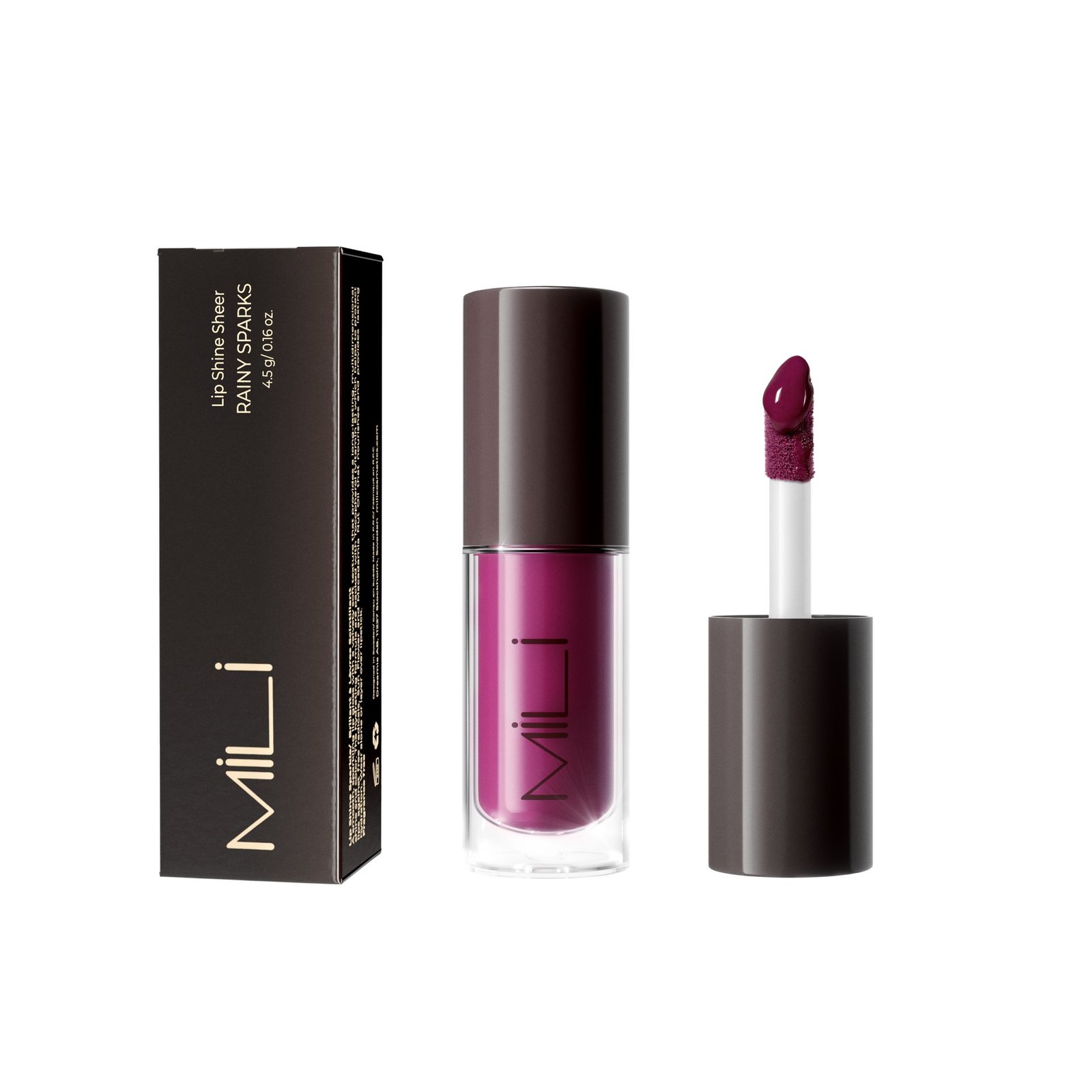 MILI Cosmetics Lip Shine Sheer Rainy Sparks 4,5 g