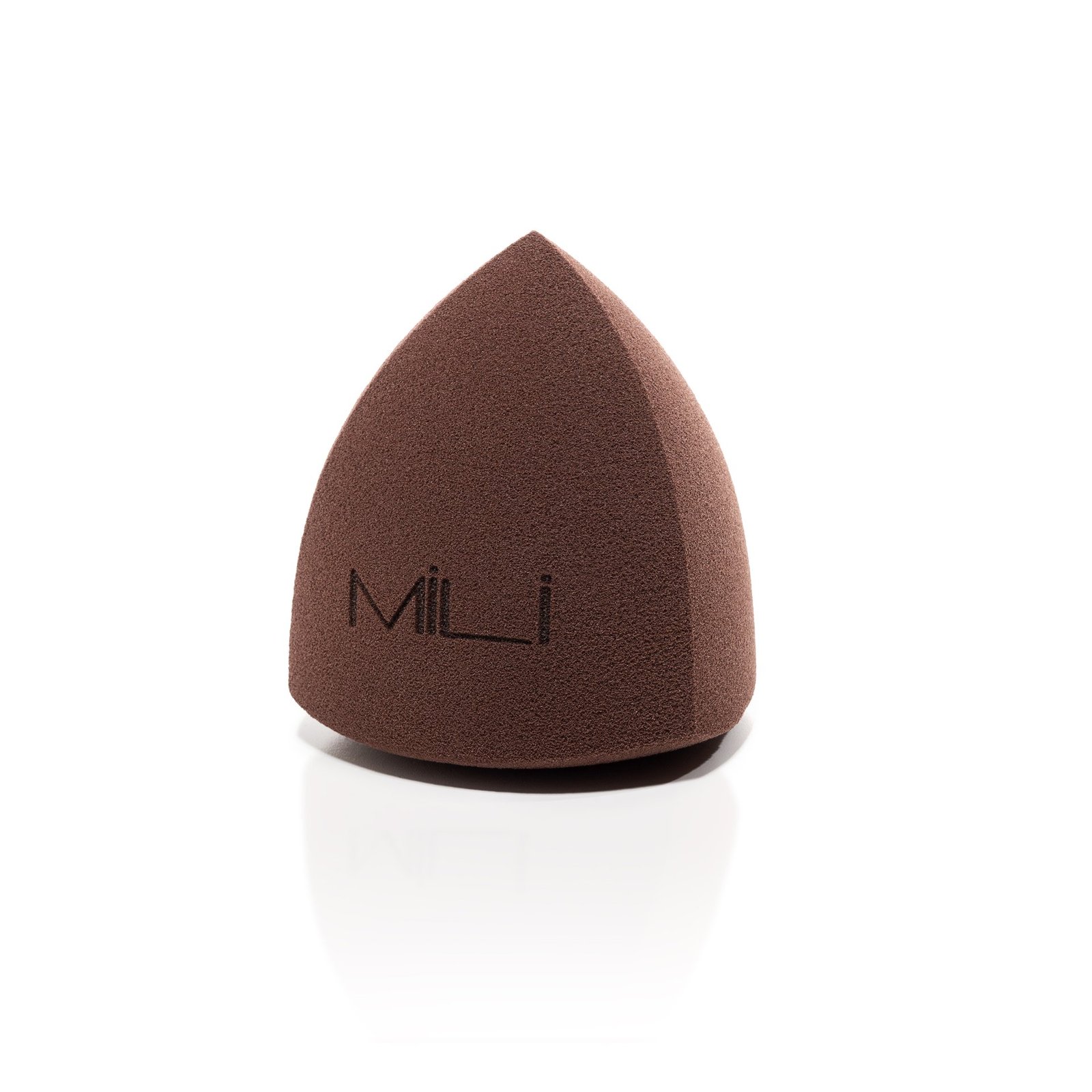 MILI Cosmetics Triangle Makeup Blender Brown 1 st