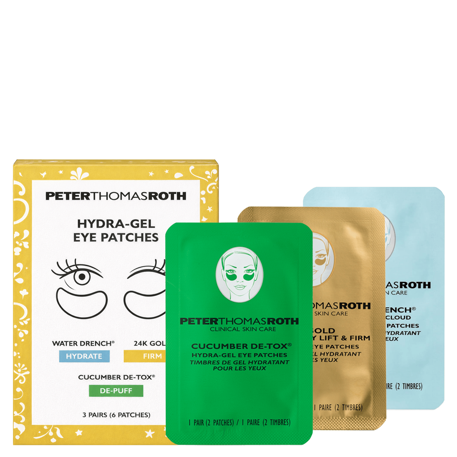 Peter Thomas Roth Clinically Stronger Hydra-Gel Eye Patches 3 pairs