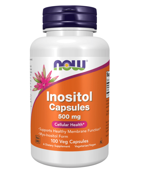 NOW Inositol 500mg 100 kapslar
