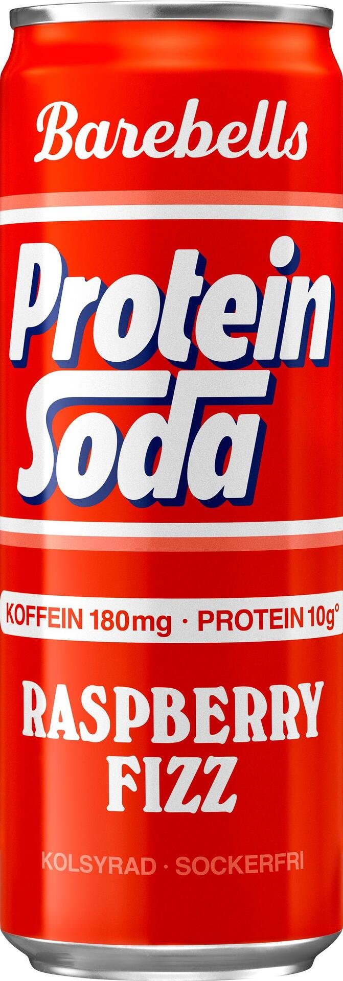Barebells Protein Soda Raspberry 355 ml