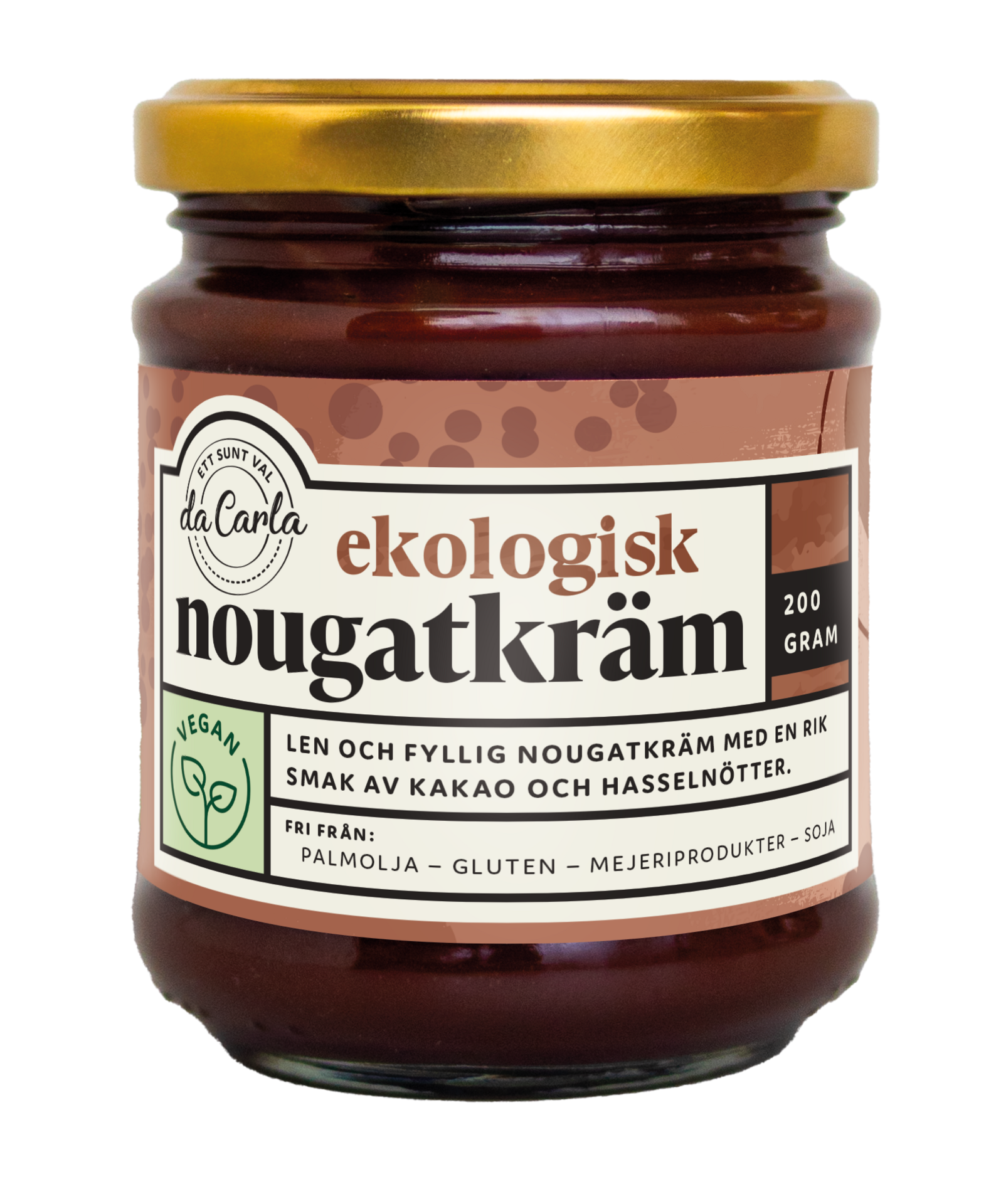 da Carla EKO Veg Nougatkräm 200 g